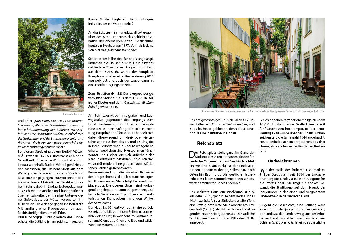 Beispielinhalt (Bild) Lindau - Bildband & Inselführer