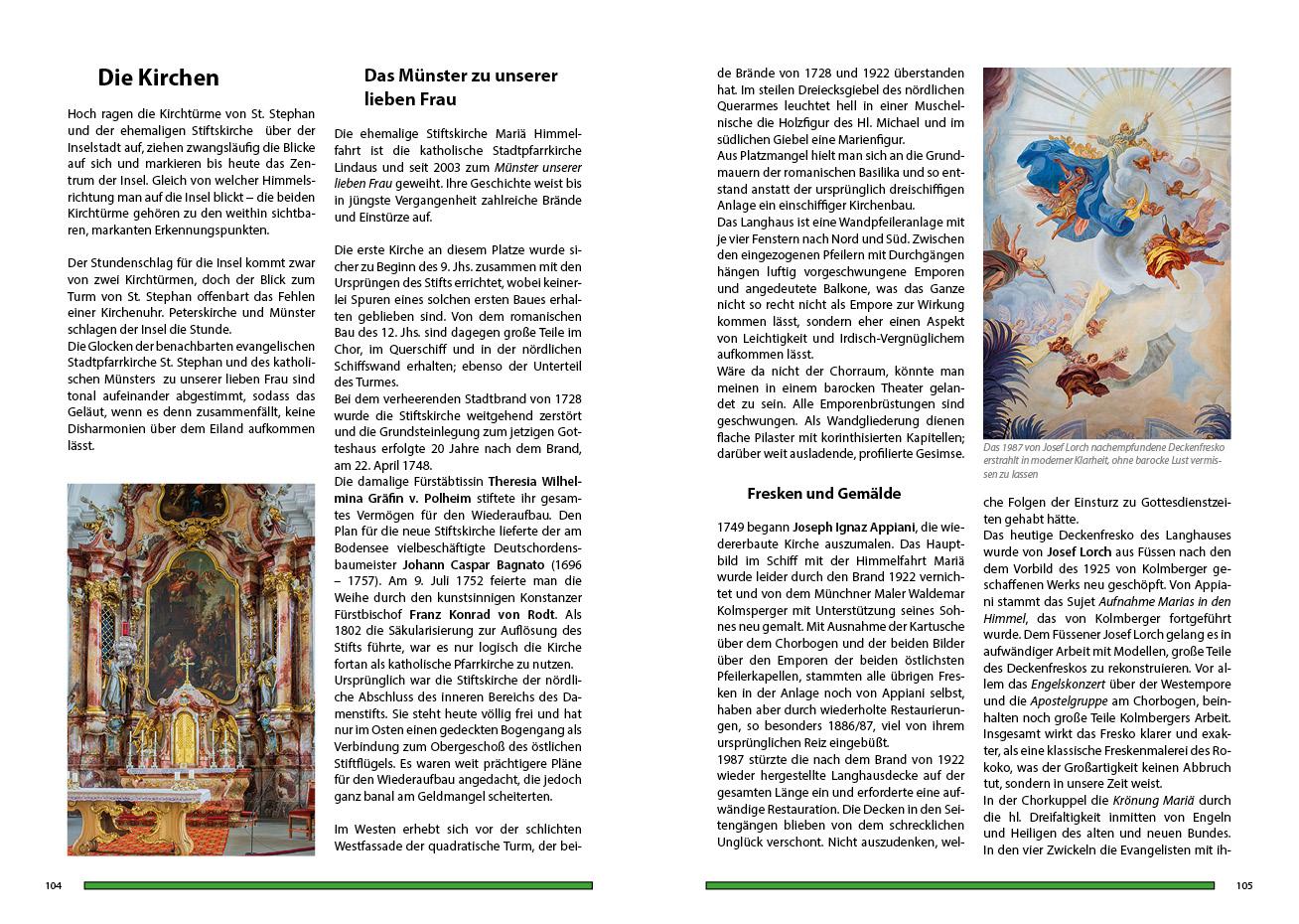 Beispielinhalt (Bild) Lindau - Bildband & Inselführer