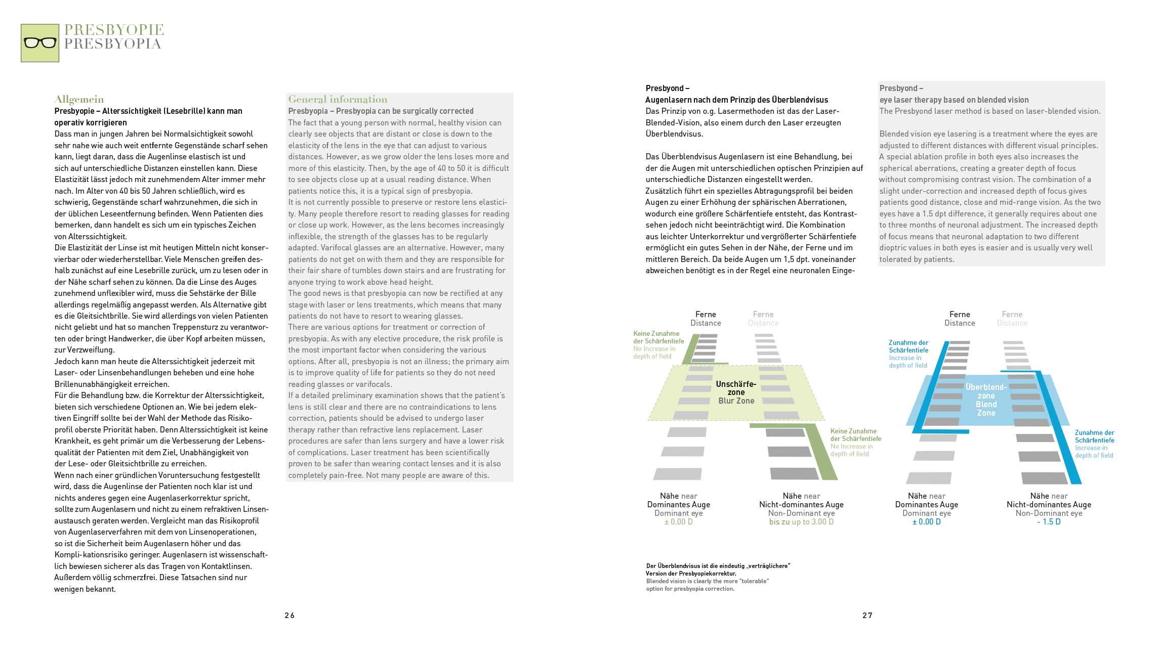 Beispielinhalt (Bild) Moderne Augenheilkunde