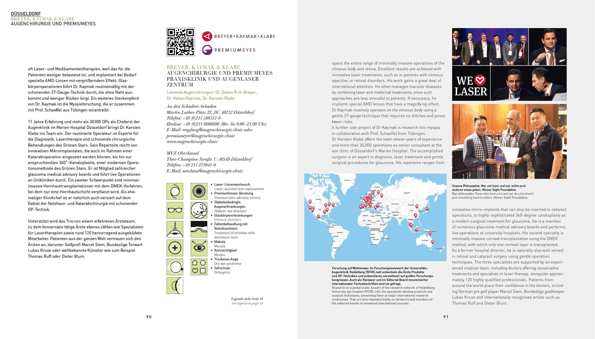 Beispielinhalt (Bild) Moderne Augenheilkunde