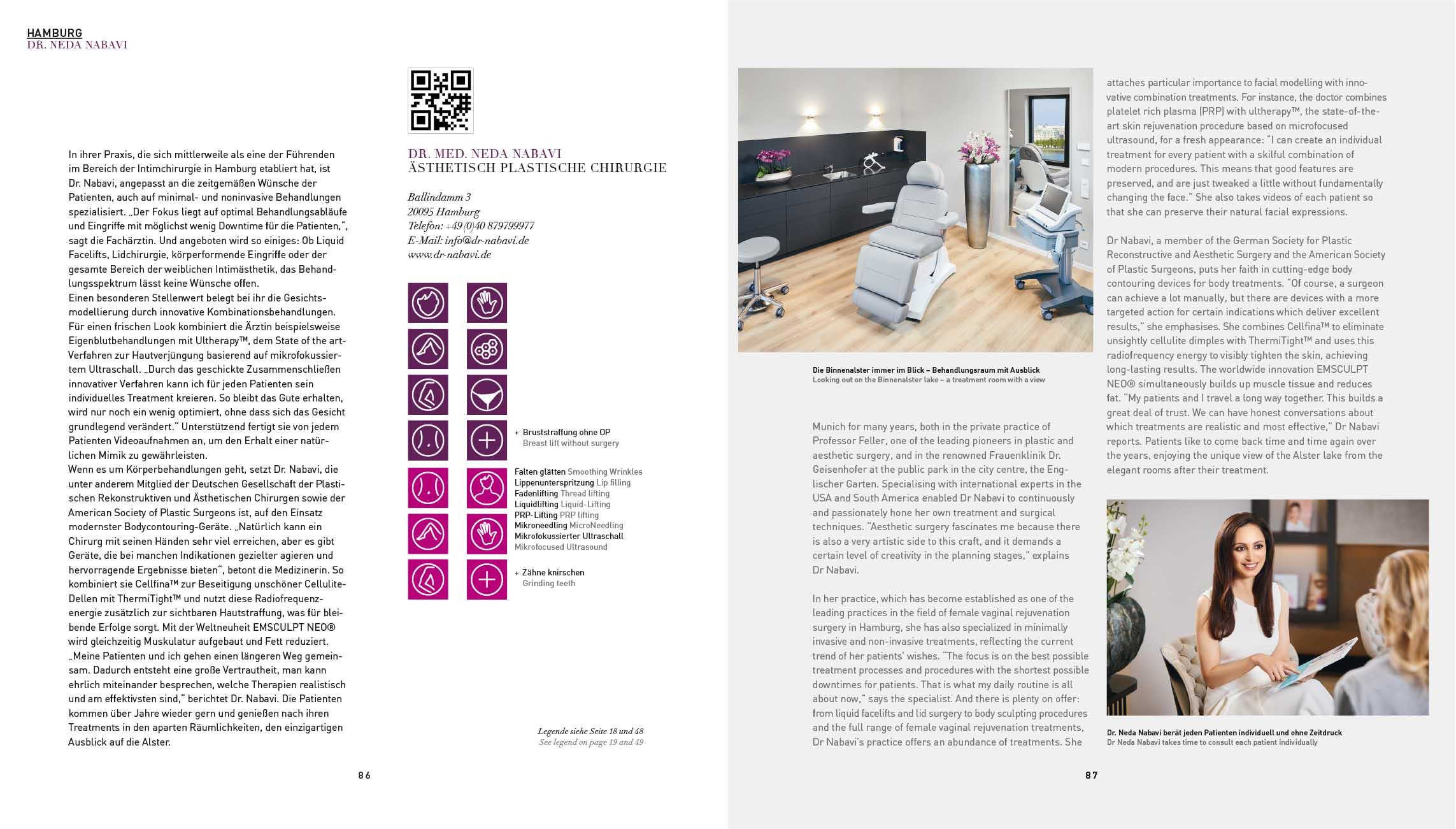 Beispielinhalt (Bild) Ästhetische Medizin-Premium Kliniken und Praxen