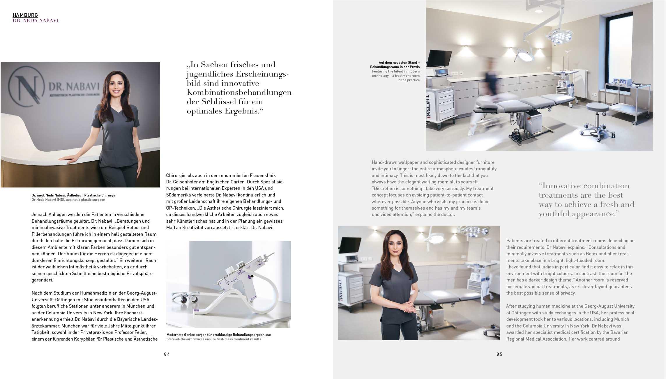 Beispielinhalt (Bild) Ästhetische Medizin-Premium Kliniken und Praxen