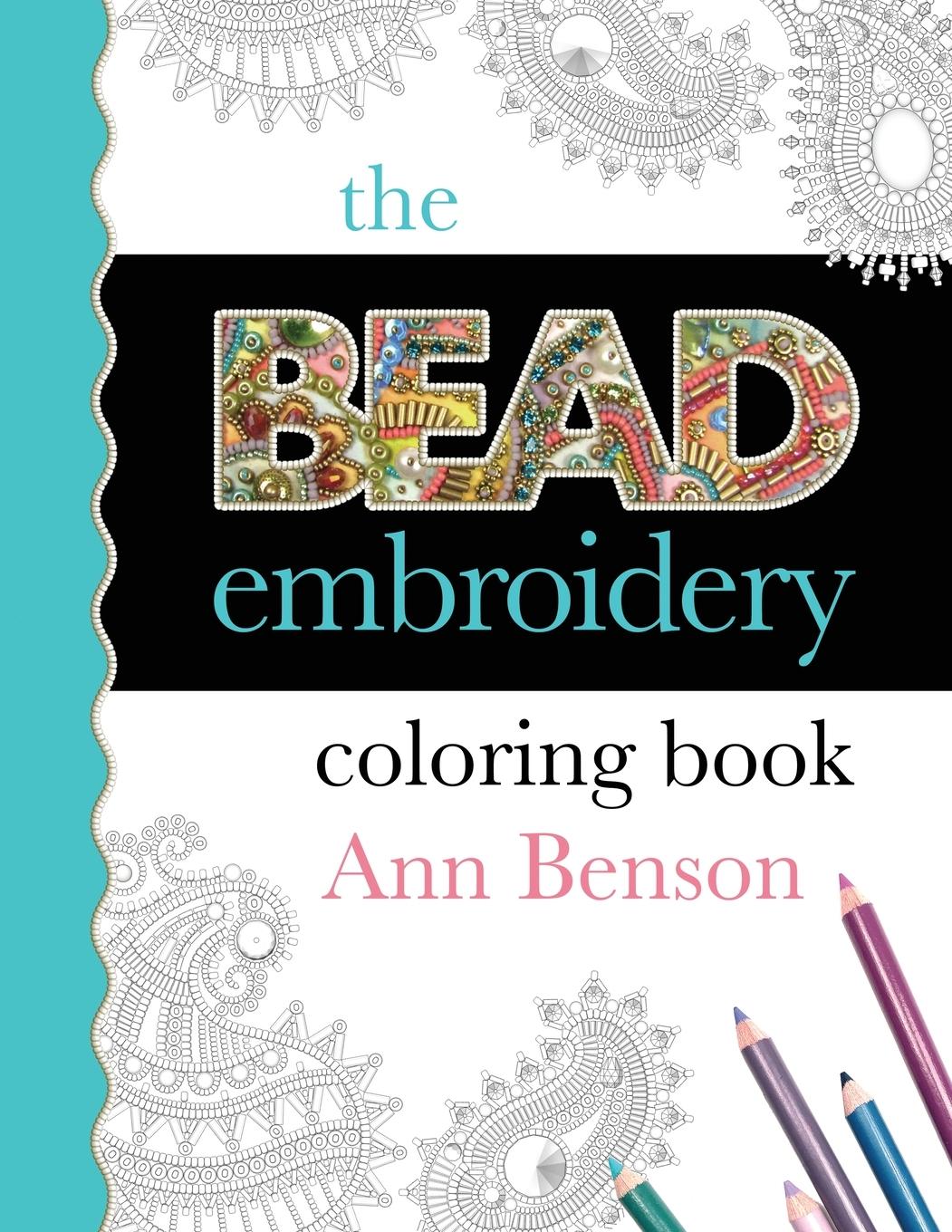 Vorderes Coverbild The Bead Embroidery Coloring Book