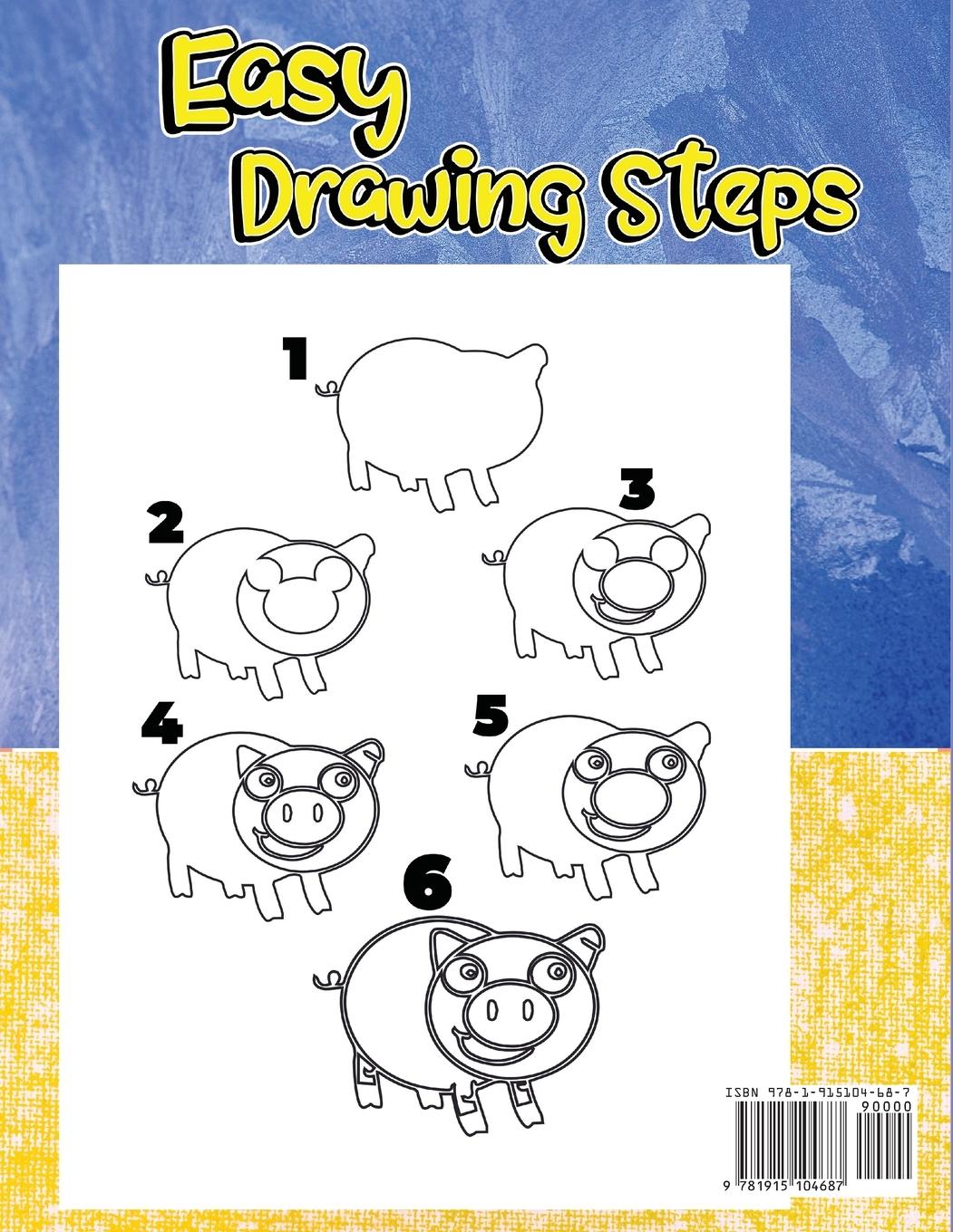 Rückseitencover How to Draw Animals for Kids