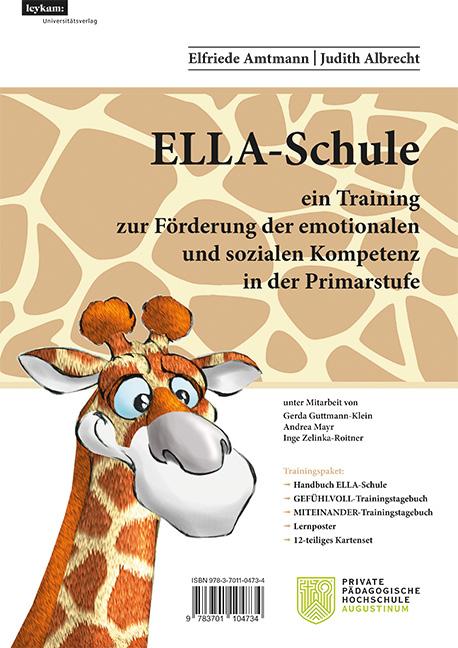 Vorderes Coverbild ELLA - Schule - ein Training zur Förderung der emotionalen und sozialen Kompetenz in der Primarstufe
