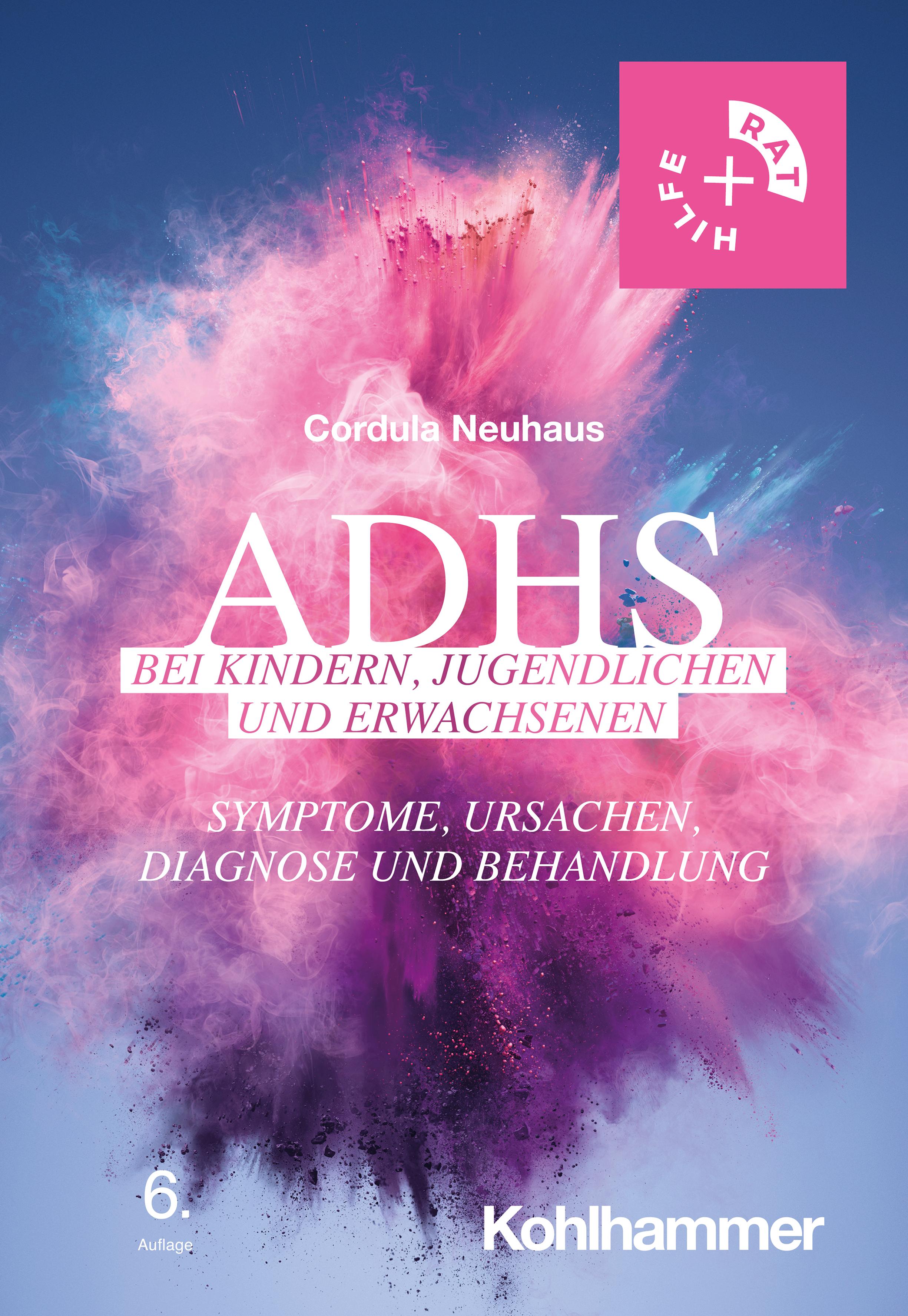 Vorderes Coverbild ADHS bei Kindern, Jugendlichen und Erwachsenen