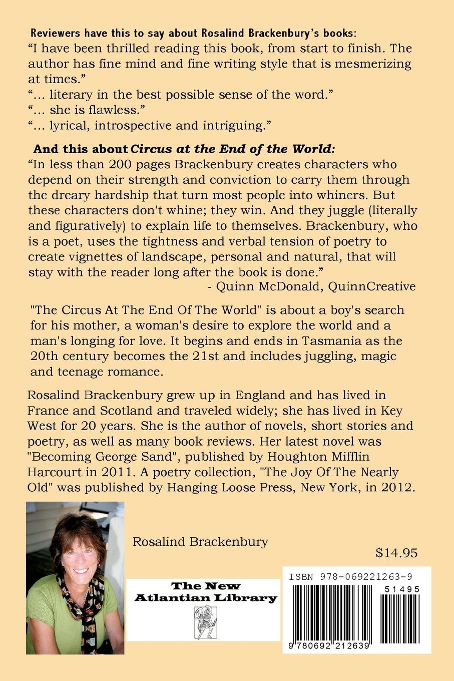 Rückseitencover The Circus at the End of the World