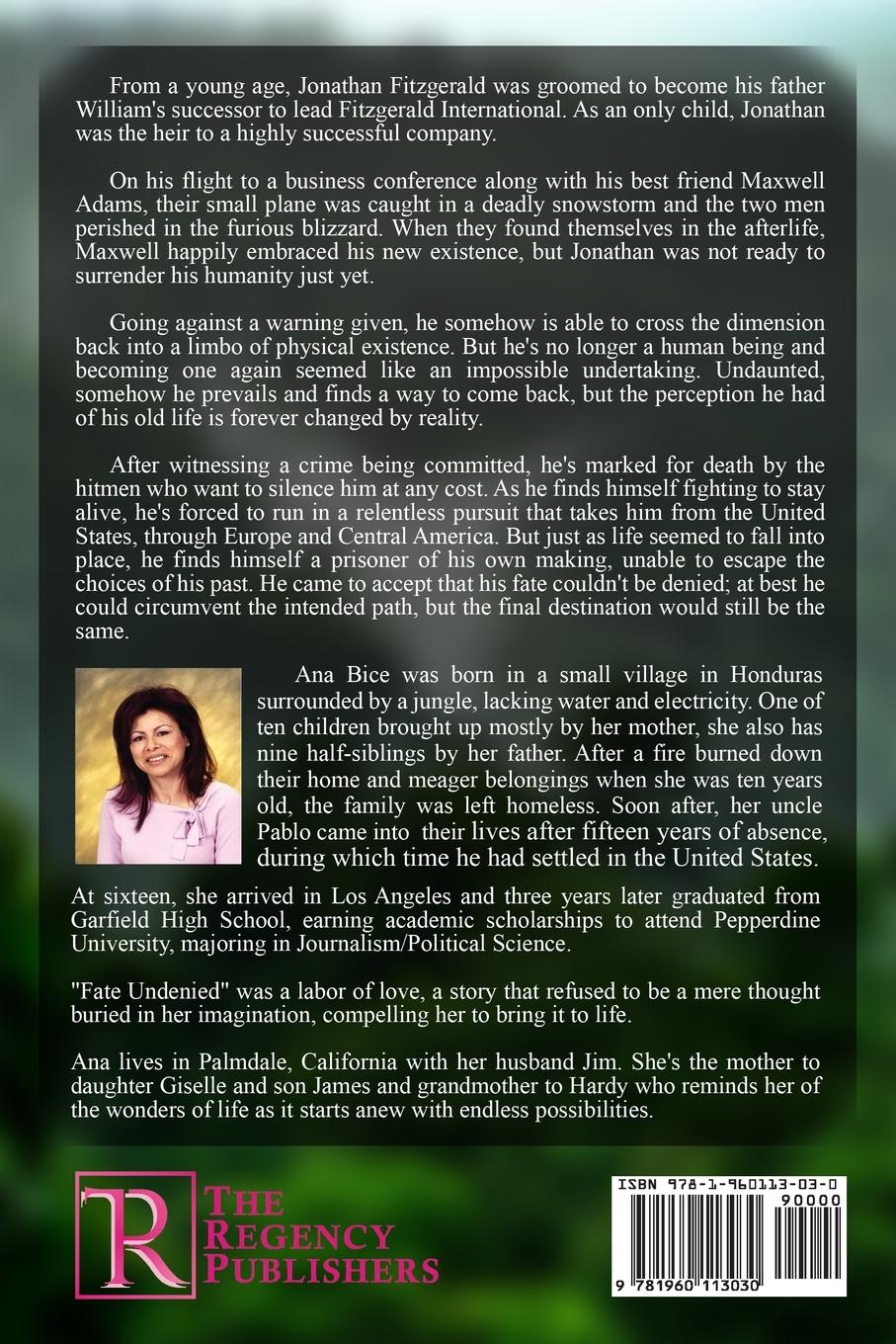 Rückseitencover Fate Undenied