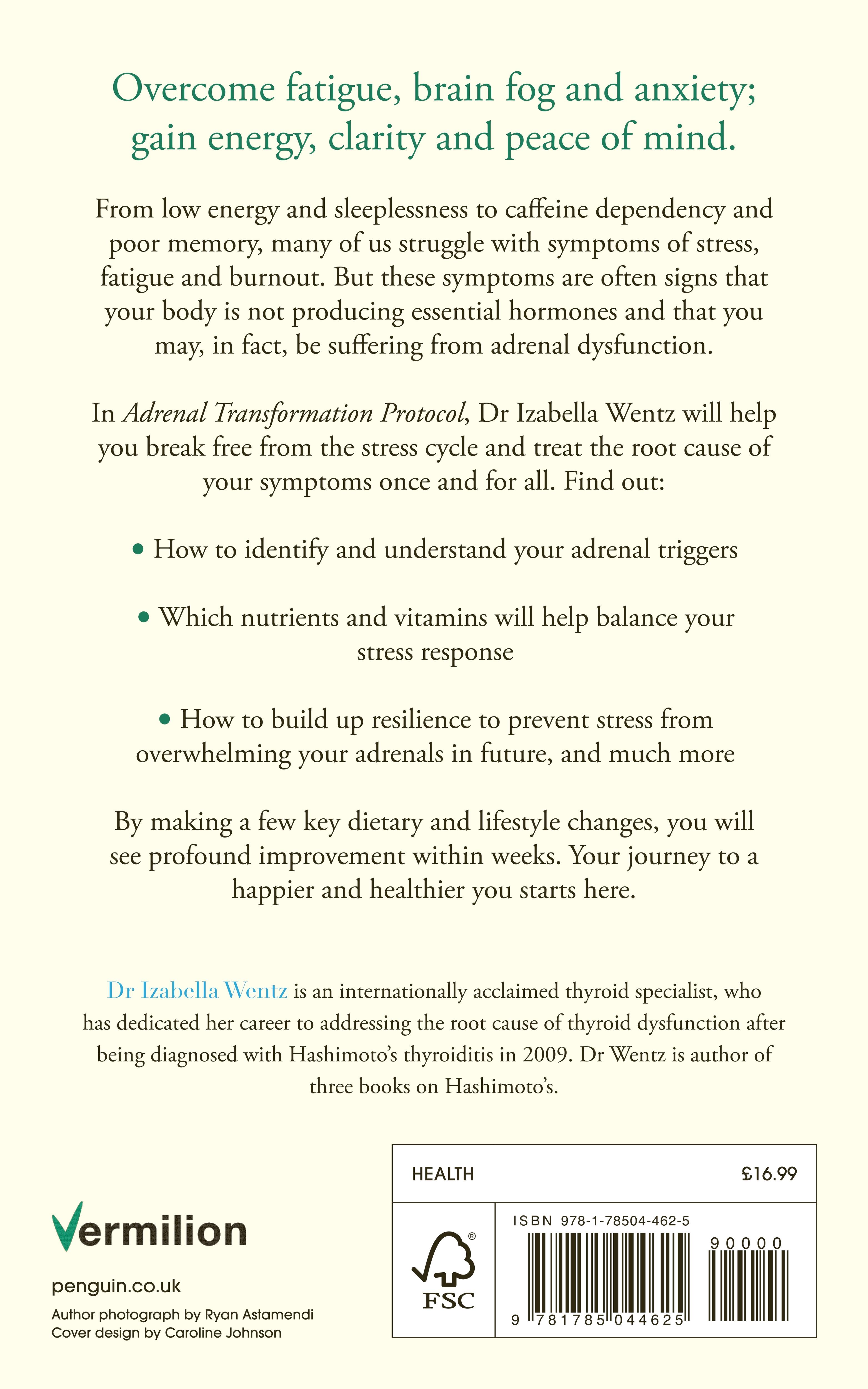 Rückseitencover Adrenal Transformation Protocol