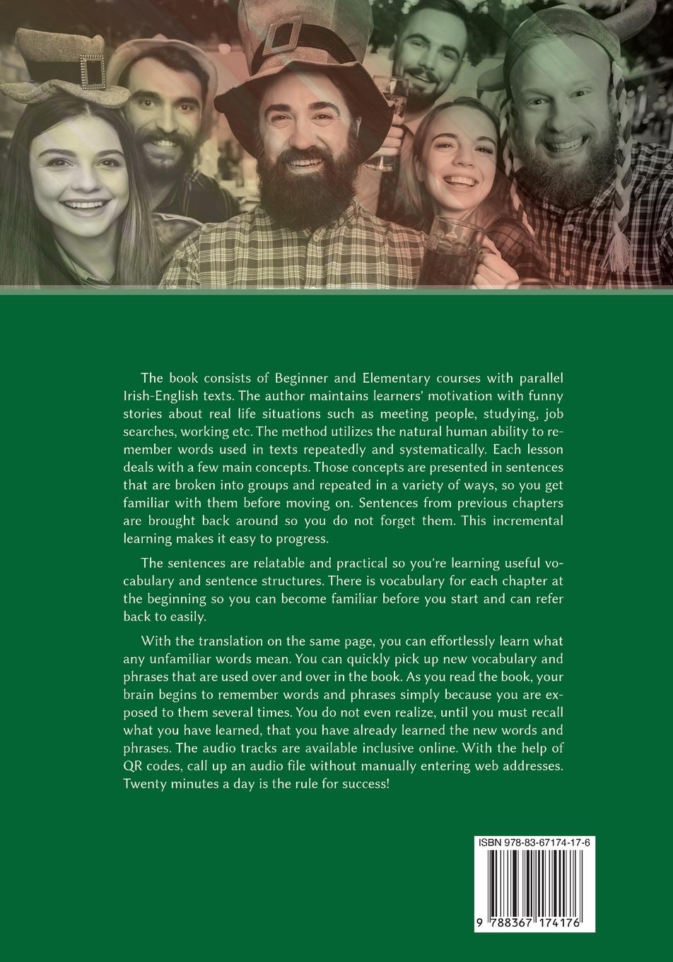 Rückseitencover First Irish Reader for Beginners Gaeilge