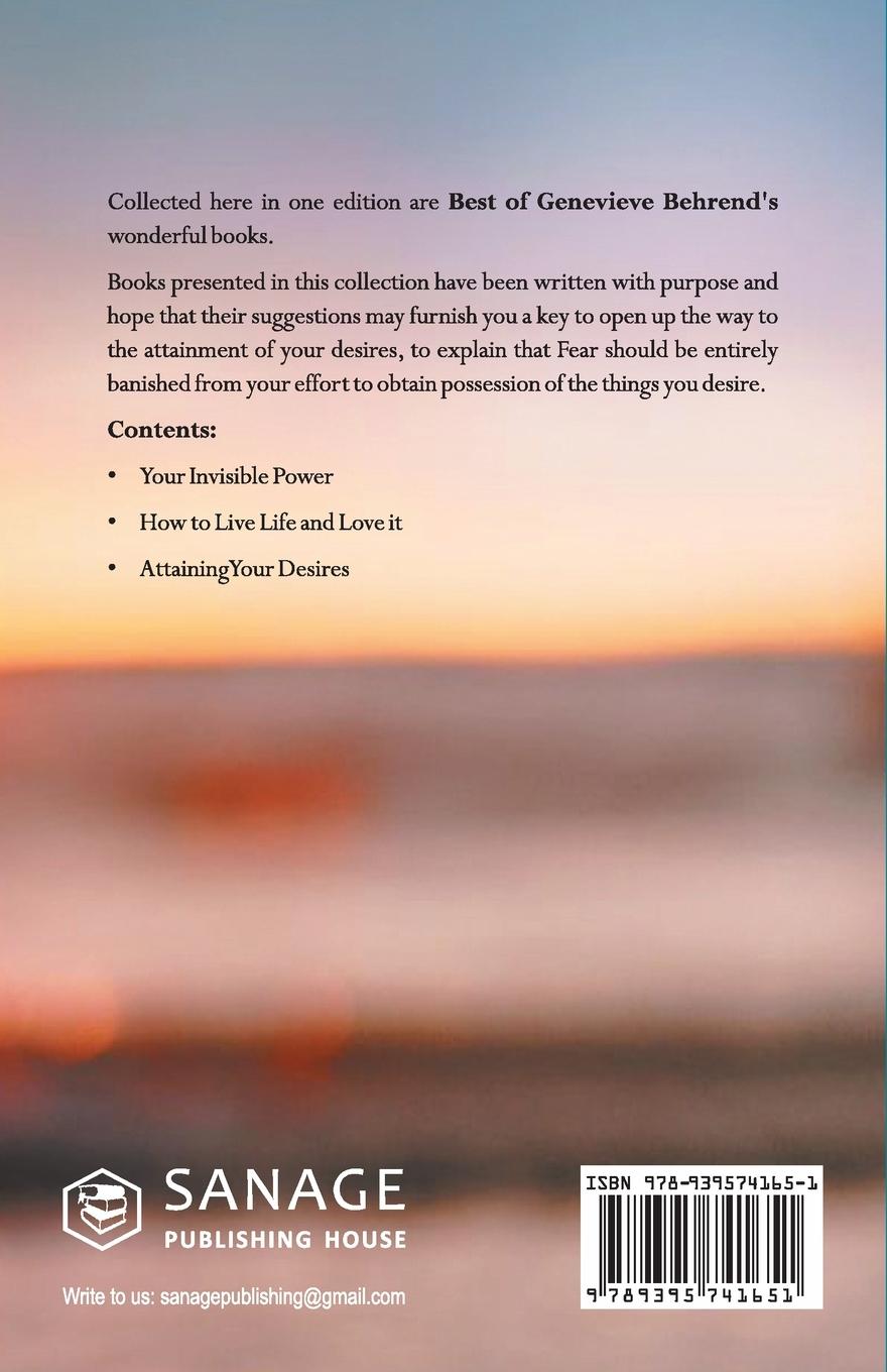 Rückseitencover Geneviève Behrend - Premium Collection