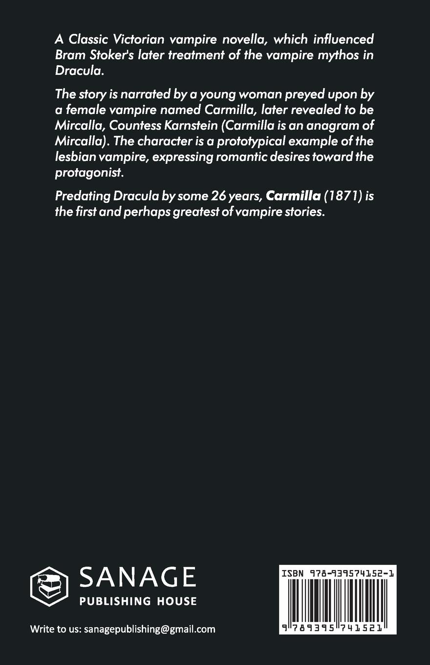 Rückseitencover Carmilla