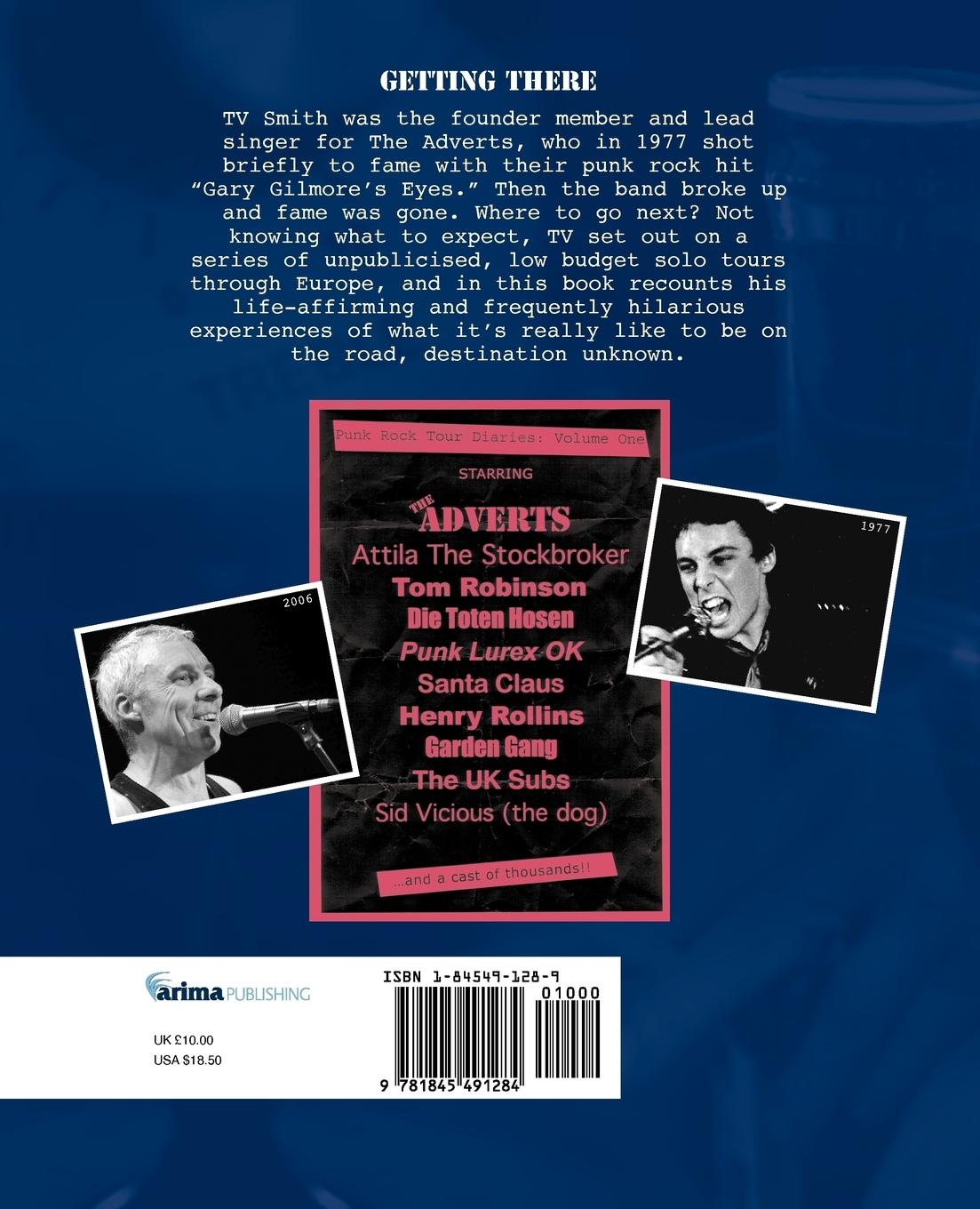 Rückseitencover Getting There - Punk Rock Tour Diaries