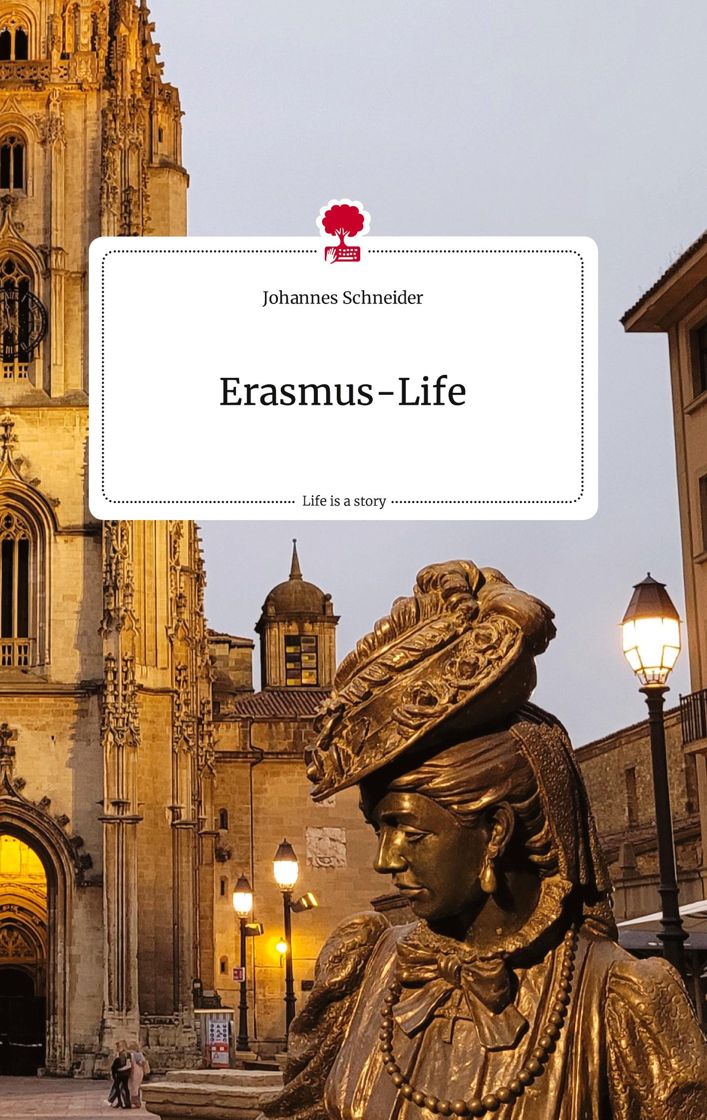 Vorderes Coverbild Erasmus-Life. Life is a Story - story.one
