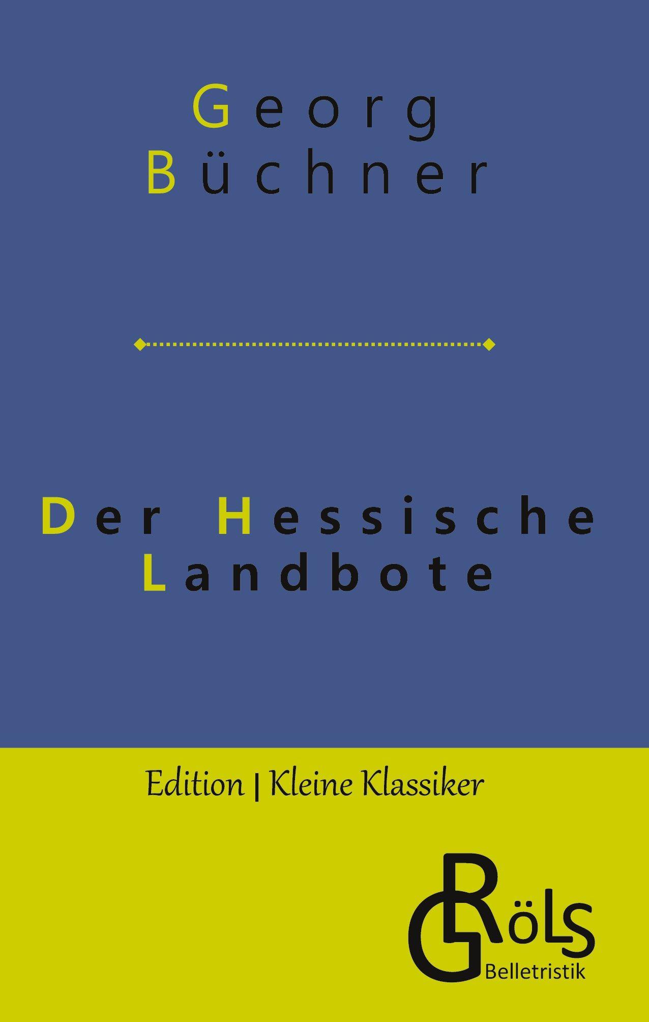 Vorderes Coverbild Der Hessische Landbote