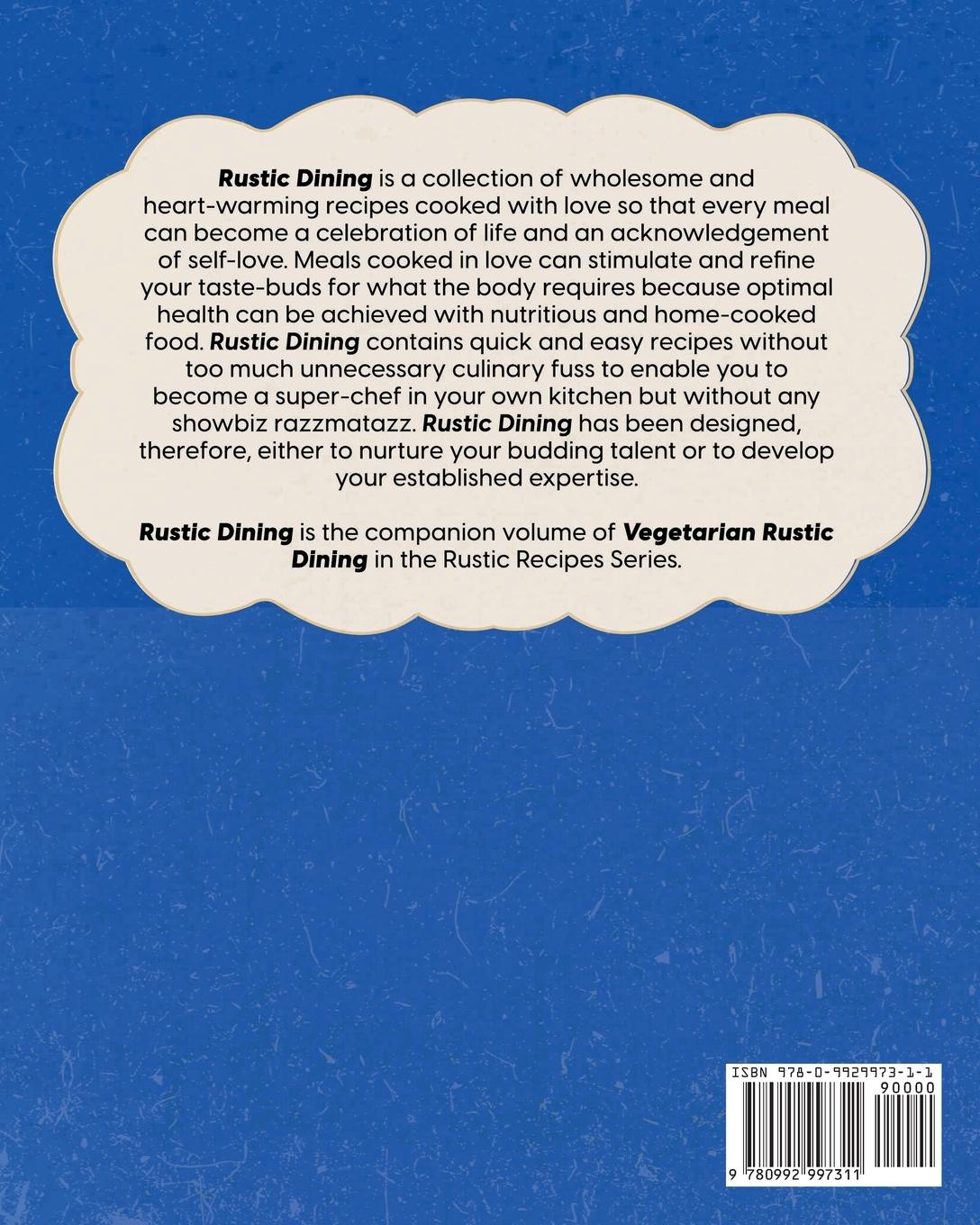 Rückseitencover Rustic Dining