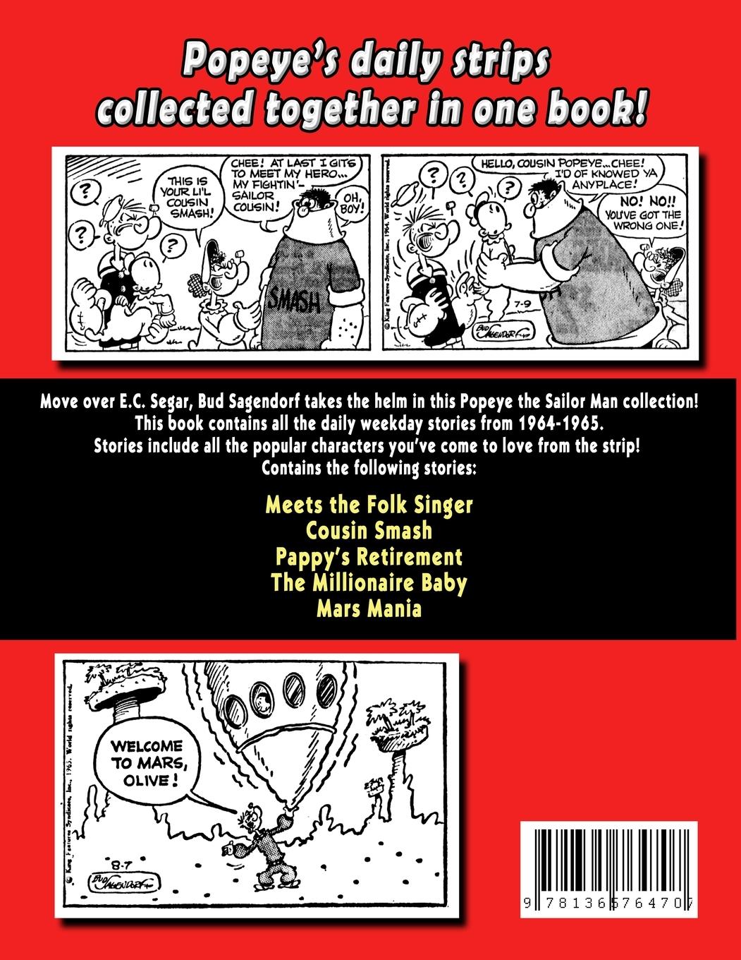 Rückseitencover Popeye The Sailor Man