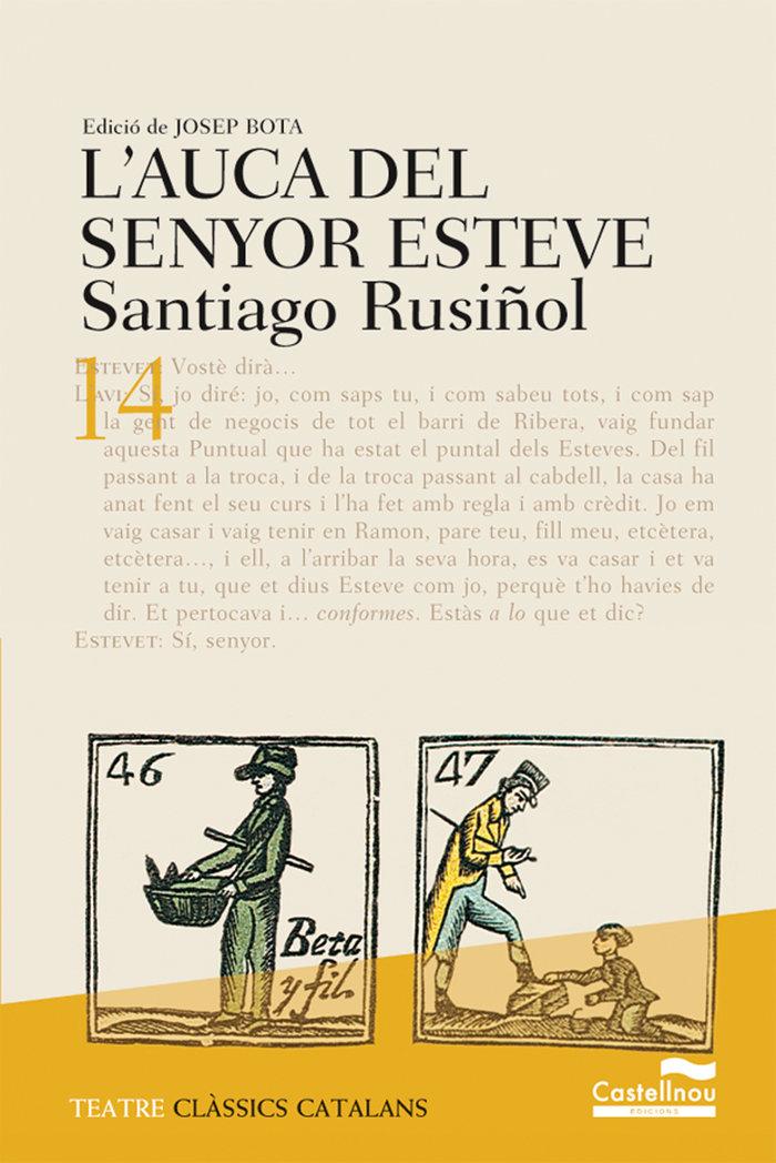 Vorderes Coverbild L'auca del senyor Esteve. Edició 2017