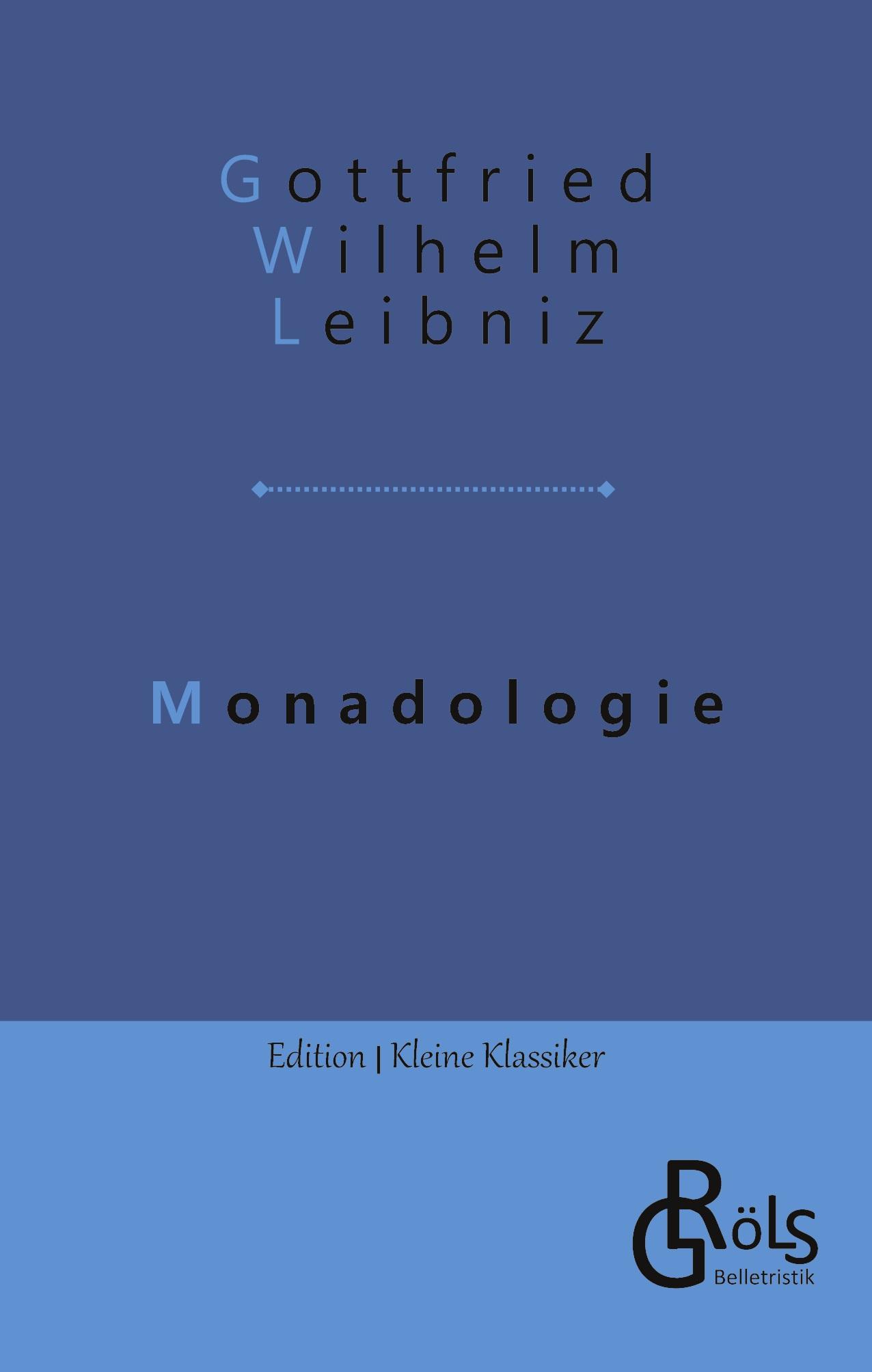 Vorderes Coverbild Monadologie