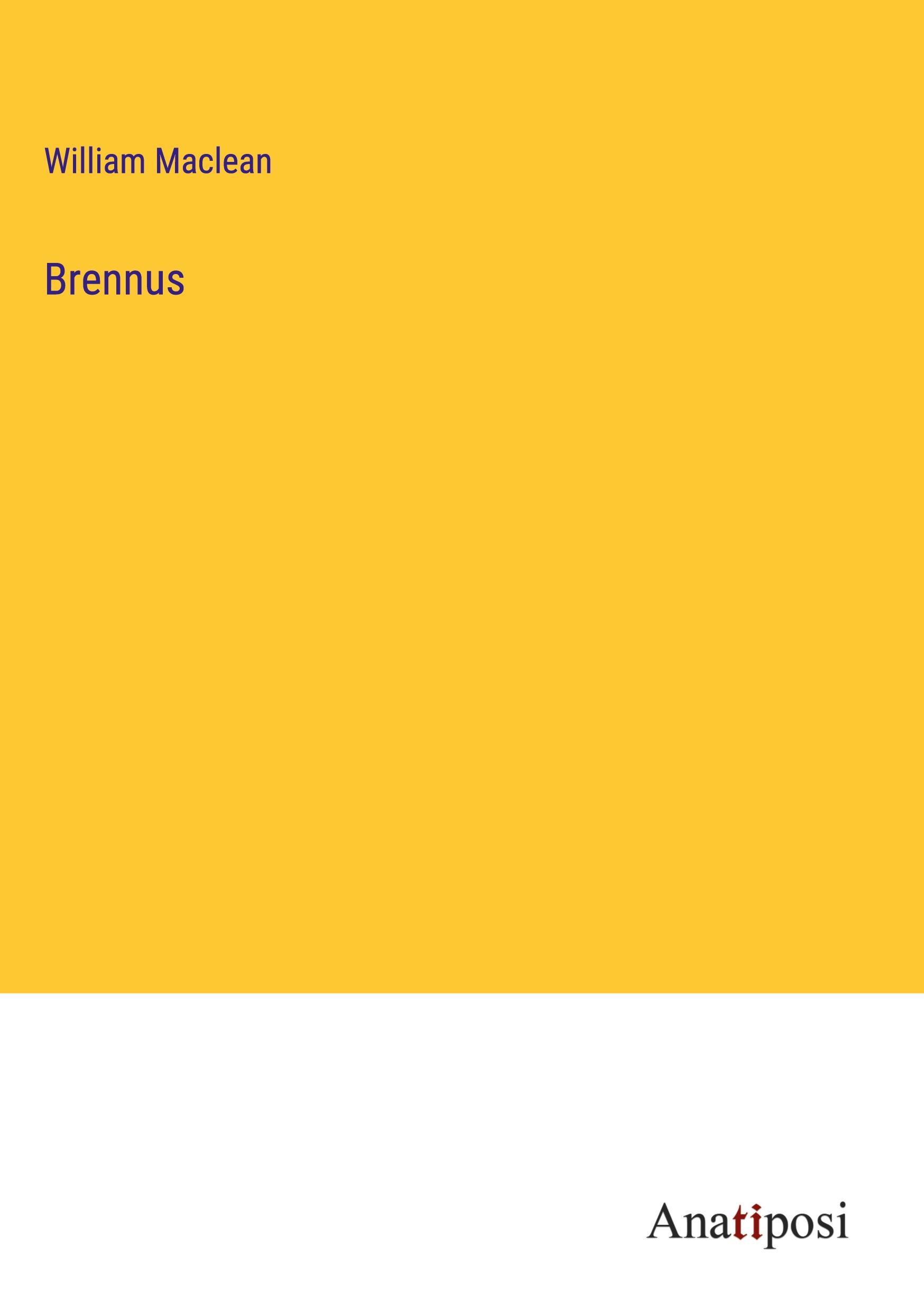 Vorderes Coverbild Brennus