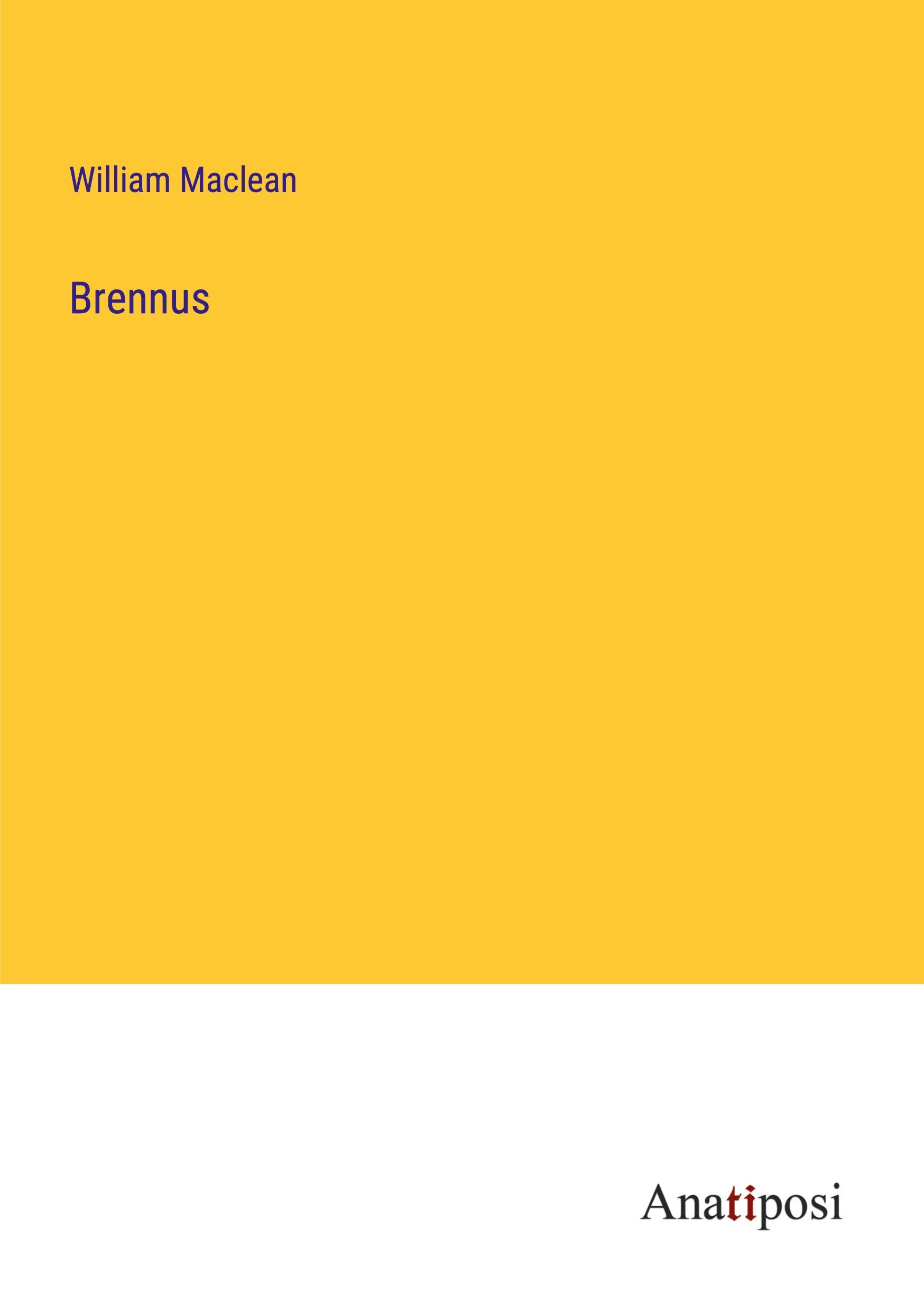 Vorderes Coverbild Brennus