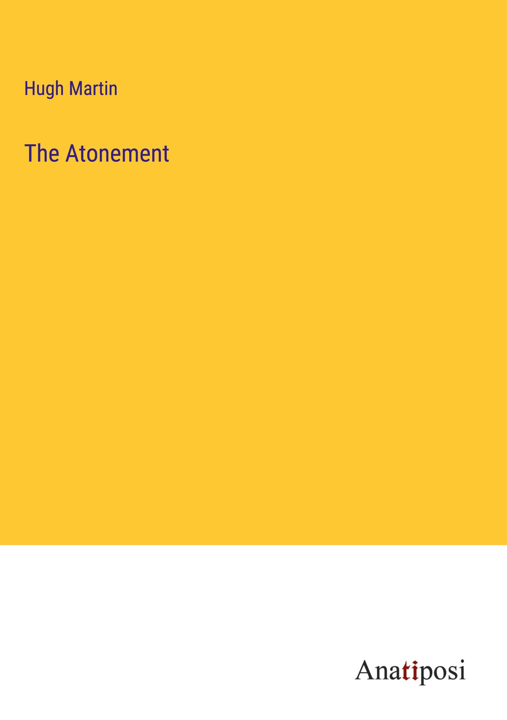 Vorderes Coverbild The Atonement