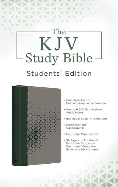 Vorderes Coverbild The KJV Study Bible, Students' Edition [Cypress & Smoke]