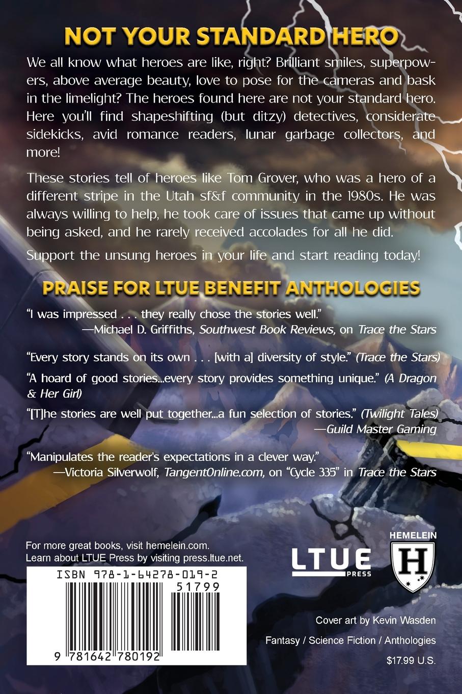 Rückseitencover A Hero of a Different Stripe