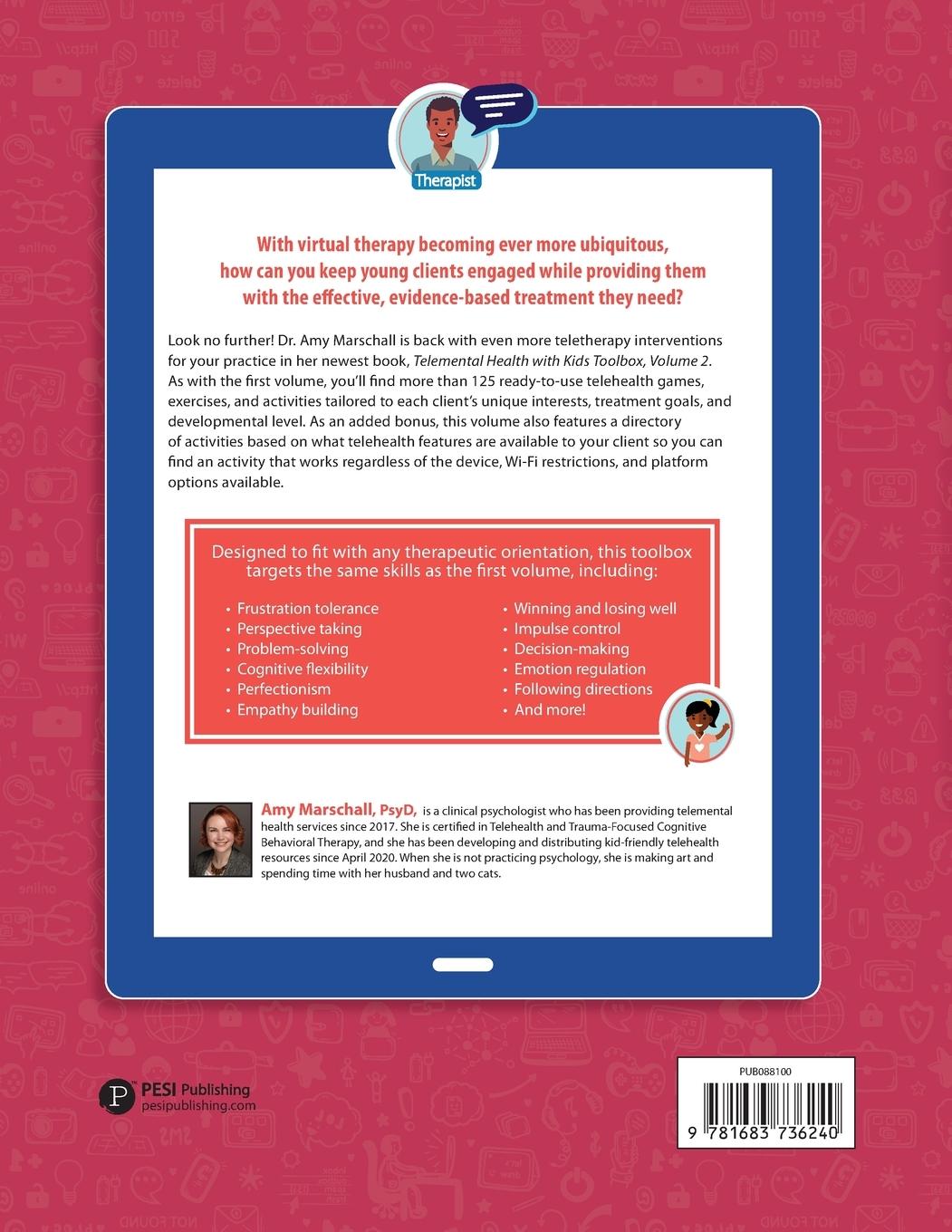 Rückseitencover Telemental Health with Kids Toolbox, Volume 2