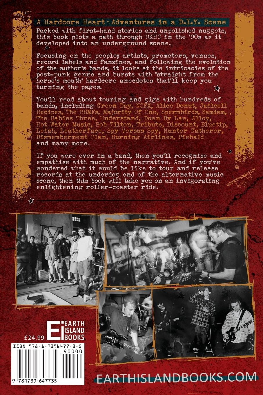 Rückseitencover A Hardcore Heart