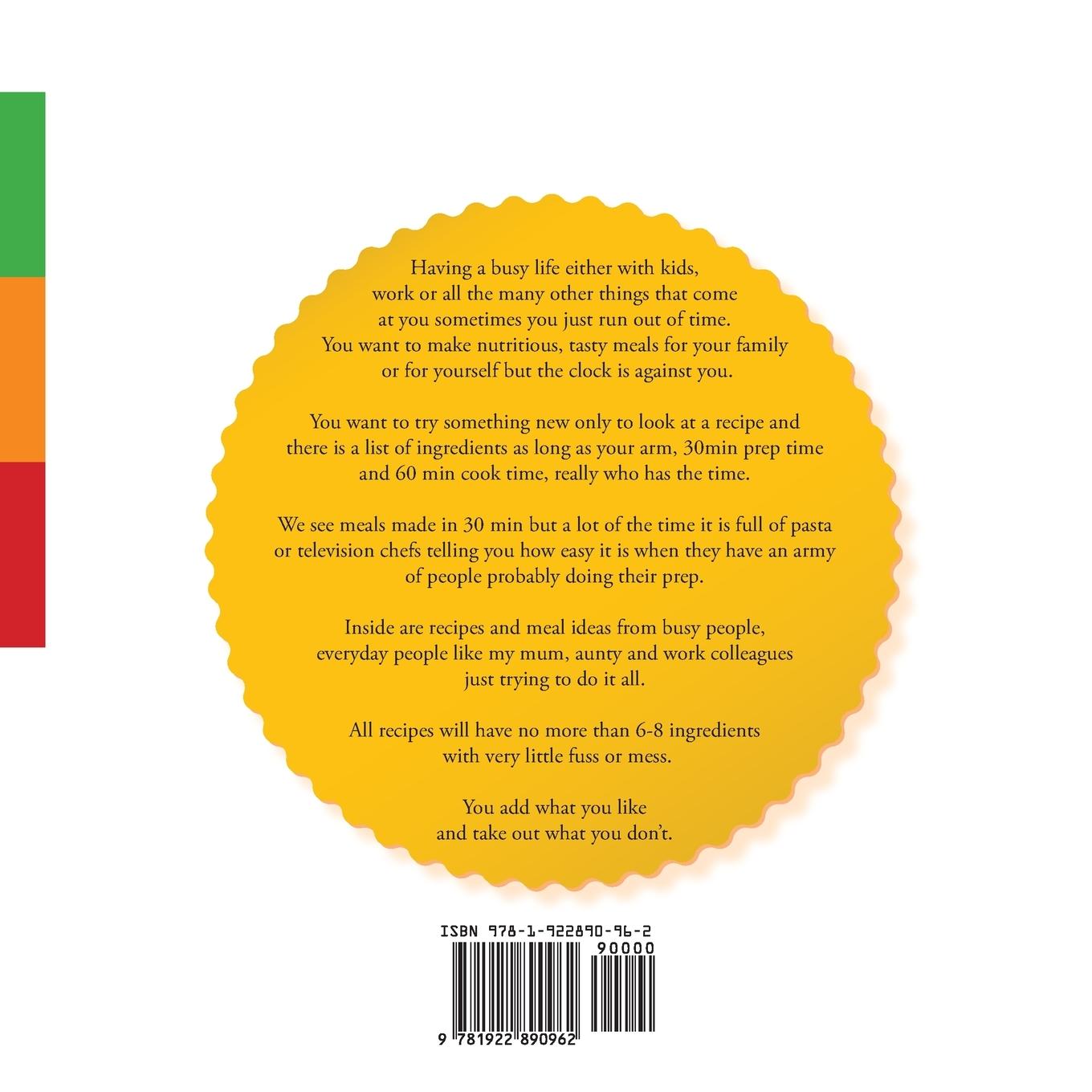 Rückseitencover Busy person's cookbook