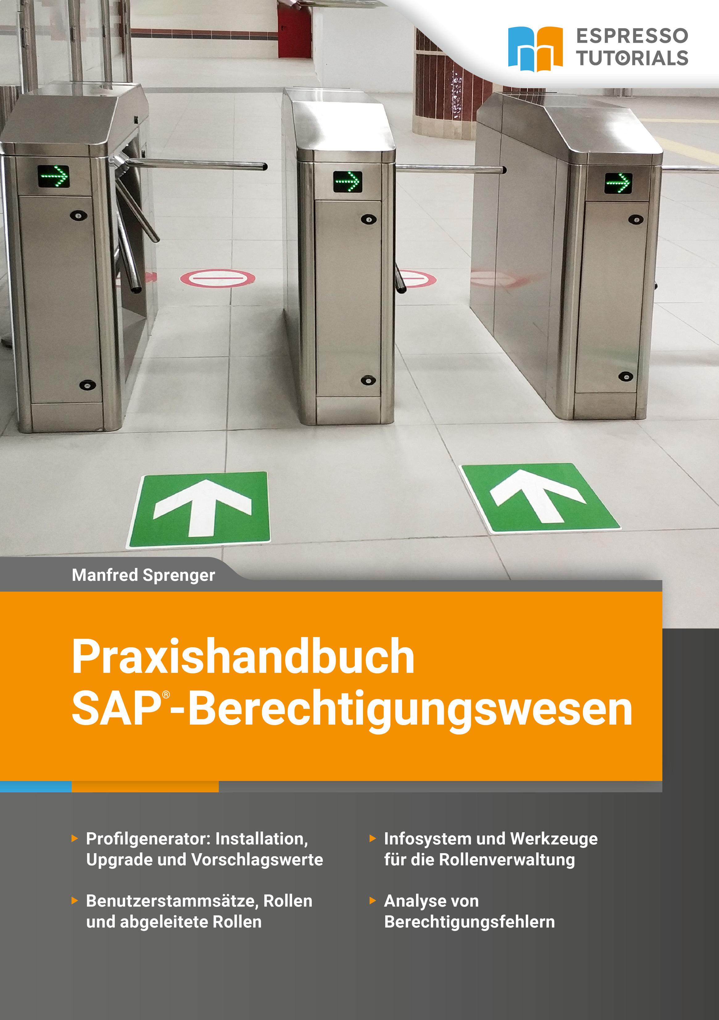 Vorderes Coverbild Praxishandbuch SAP-Berechtigungswesen