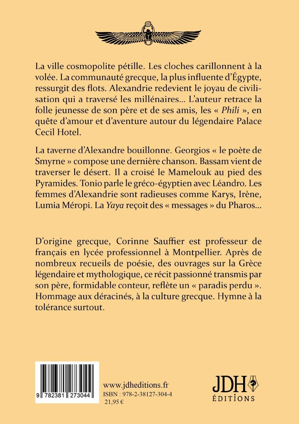 Rückseitencover Alexandrie : l'Orient fabuleux