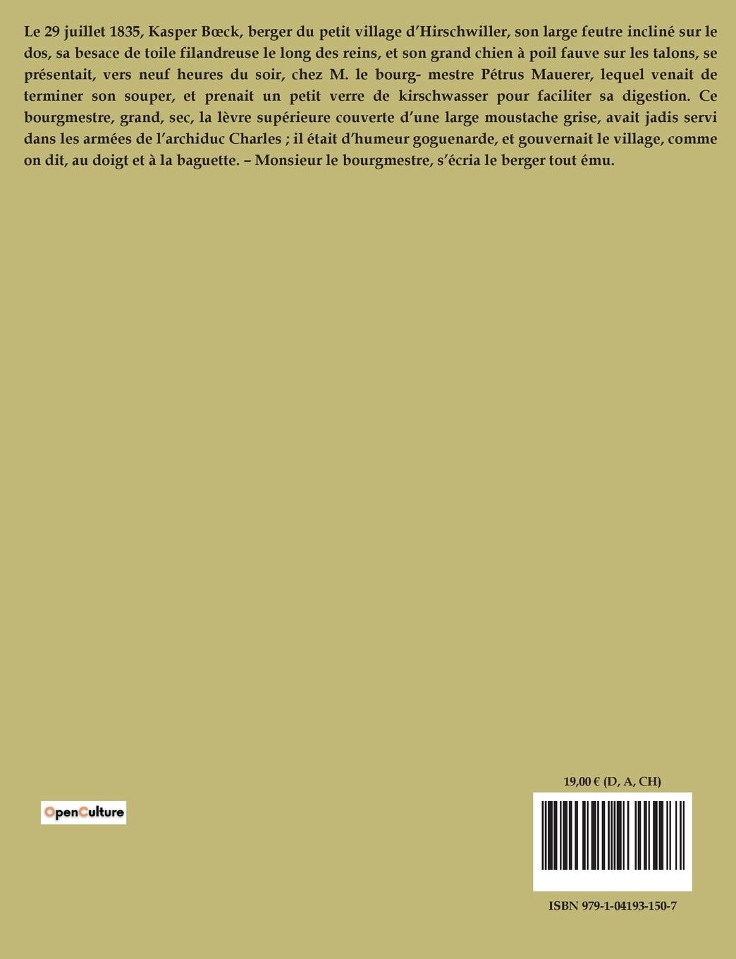Rückseitencover CONTES
