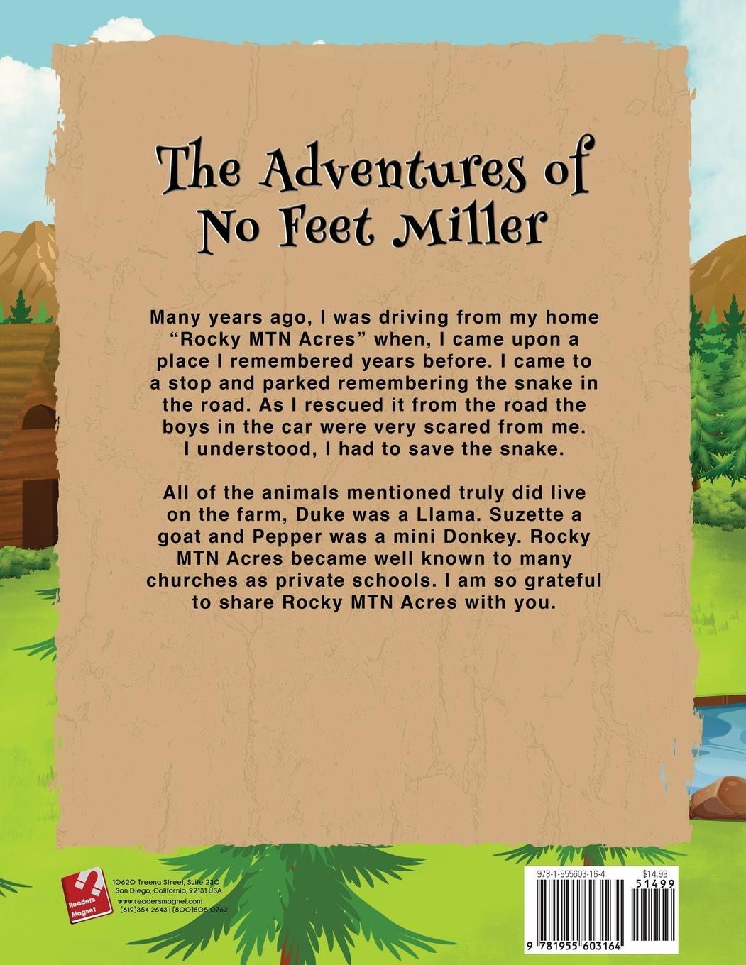 Rückseitencover The Adventures of No Feet Miller