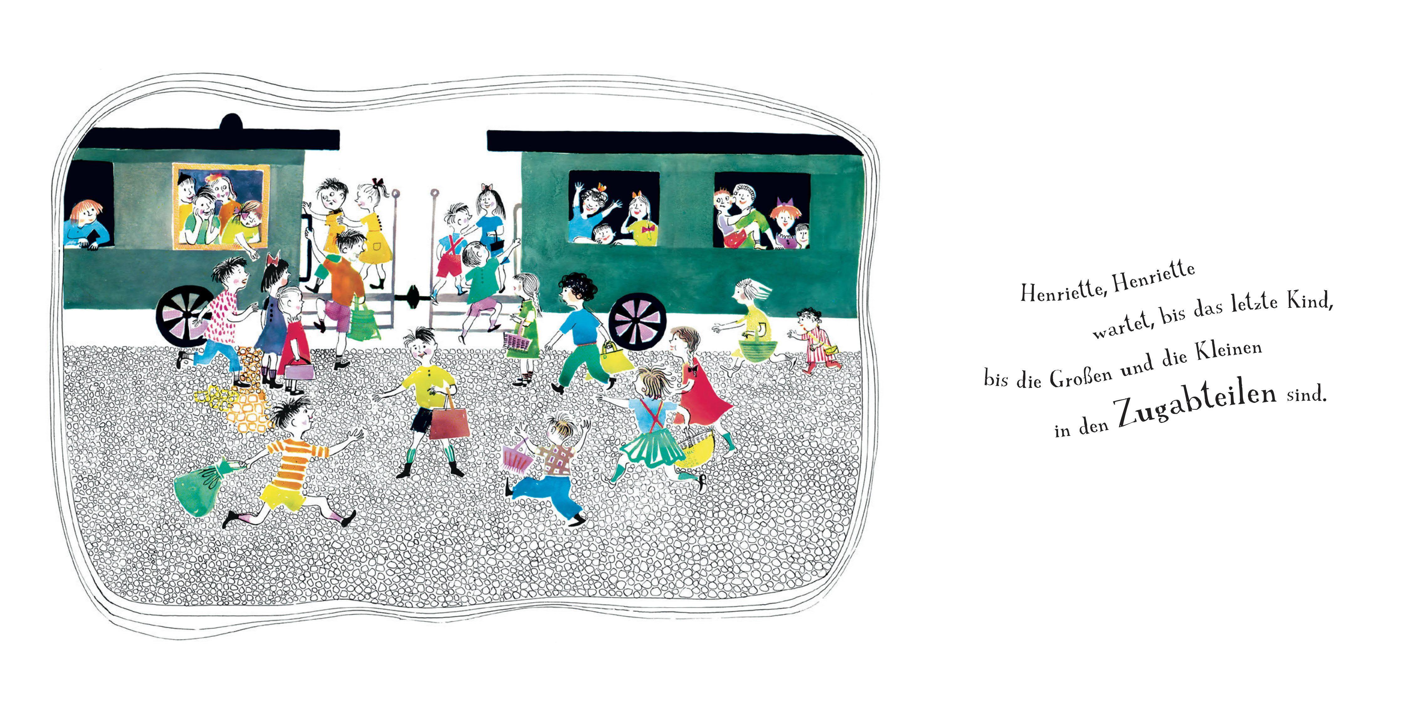 Beispielinhalt (Bild) Henriette Bimmelbahn. SuperBuch