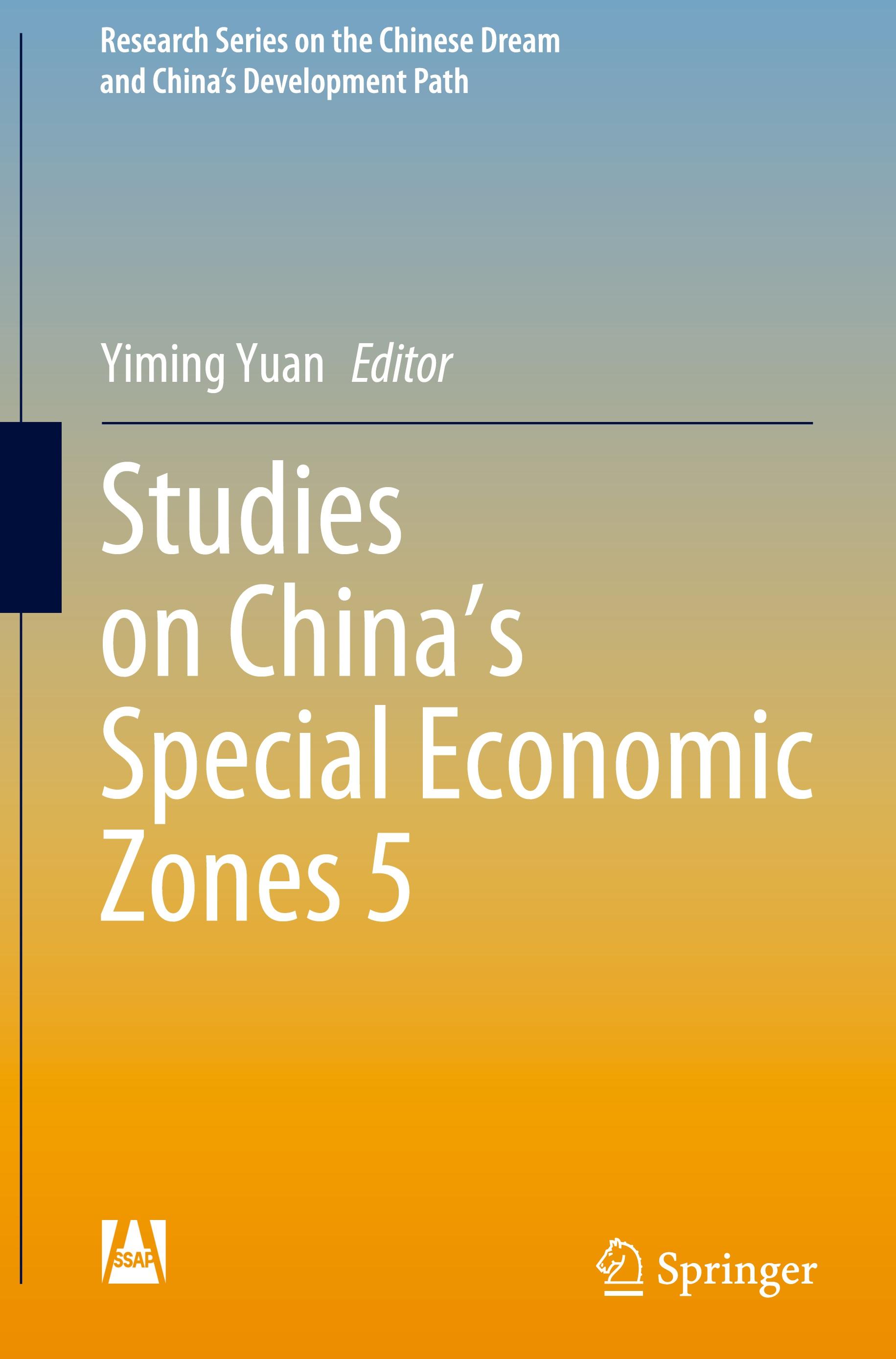 Vorderes Coverbild Studies on China's Special Economic Zones 5