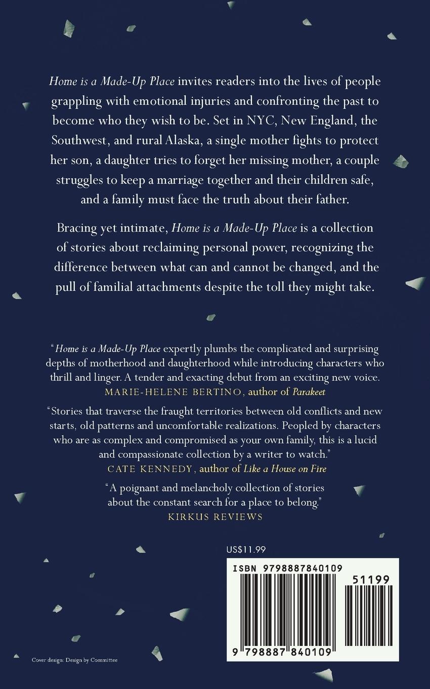 Rückseitencover Home Is a Made-Up Place