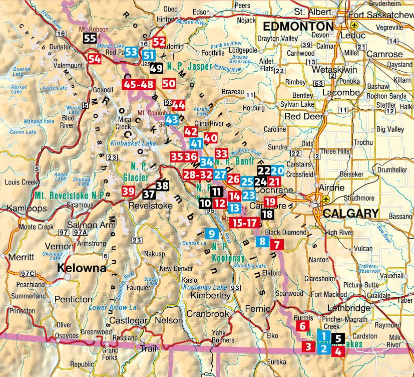 Beispielinhalt (Bild) Kanadische Rocky Mountains