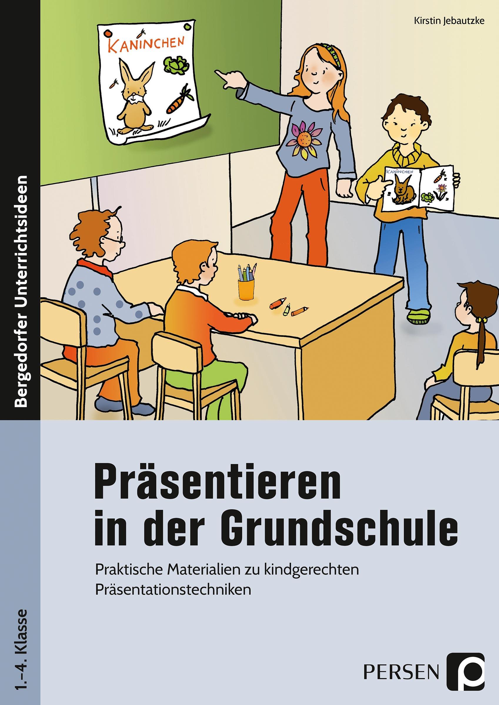 Vorderes Coverbild Präsentieren in der Grundschule