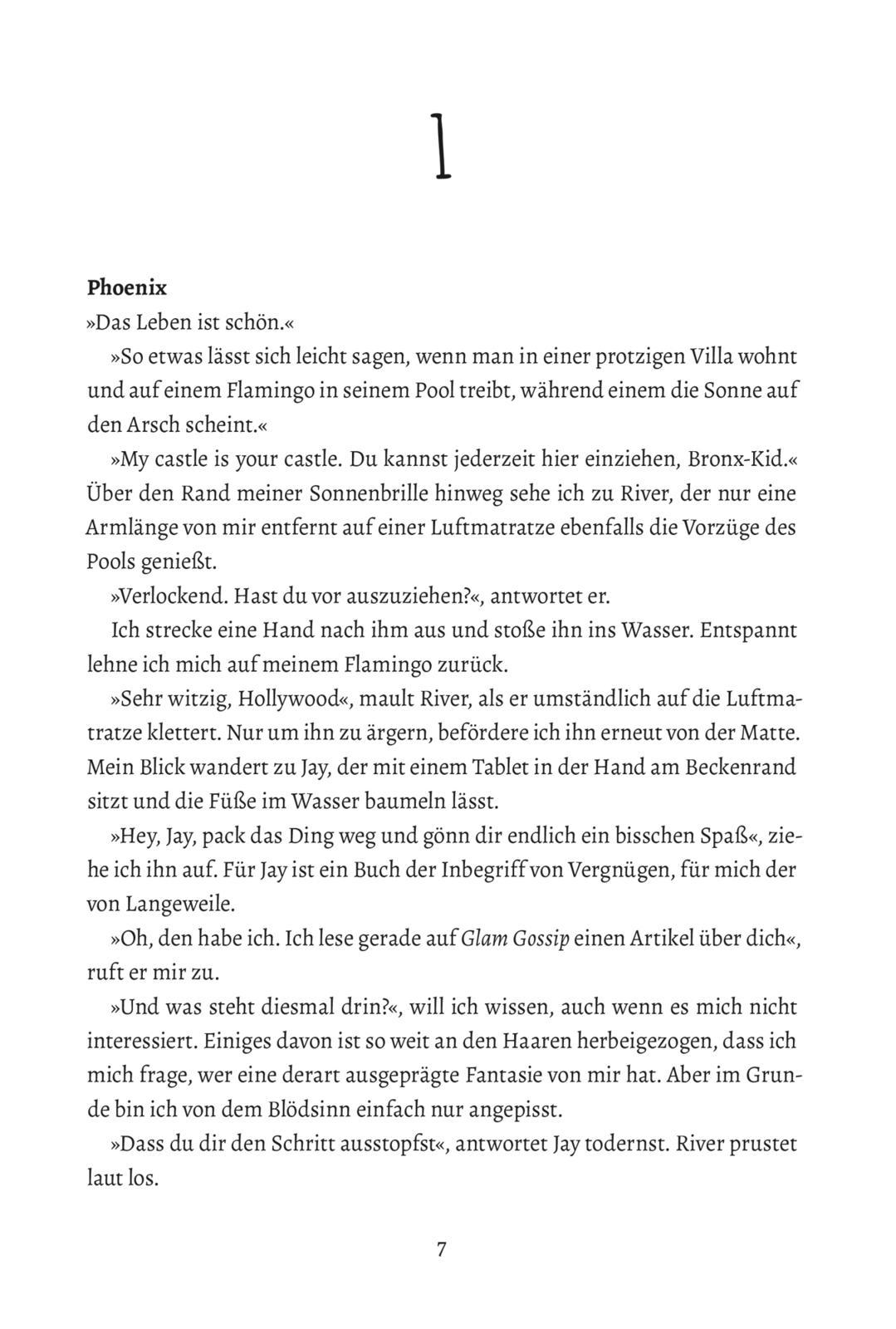 Beispielinhalt (Bild) Golden Hope: Phoenix & Hayden (Virginia Kings 3)