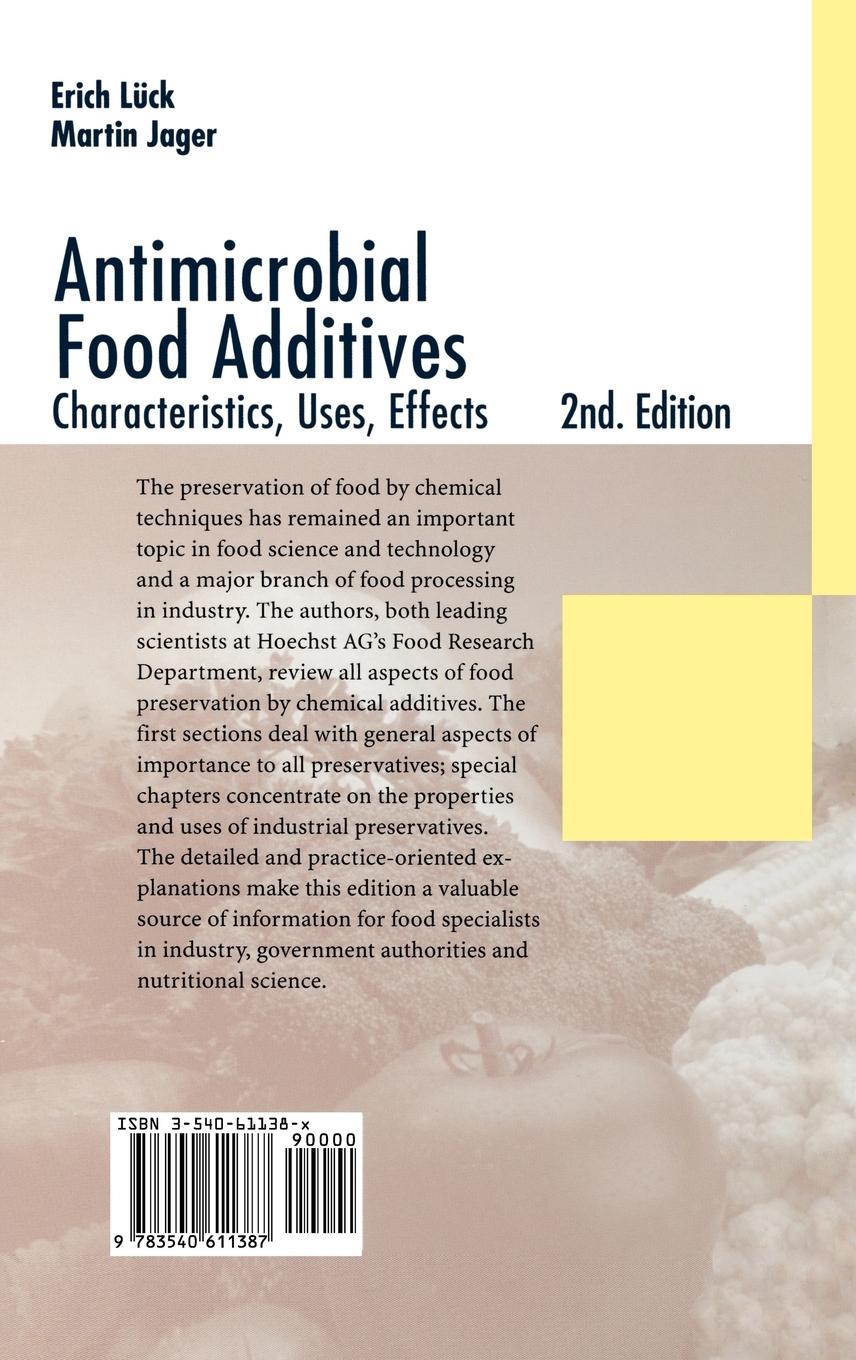 Rückseitencover Antimicrobial Food Additives