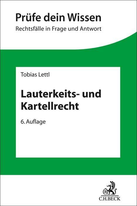Vorderes Coverbild Lauterkeits- und Kartellrecht