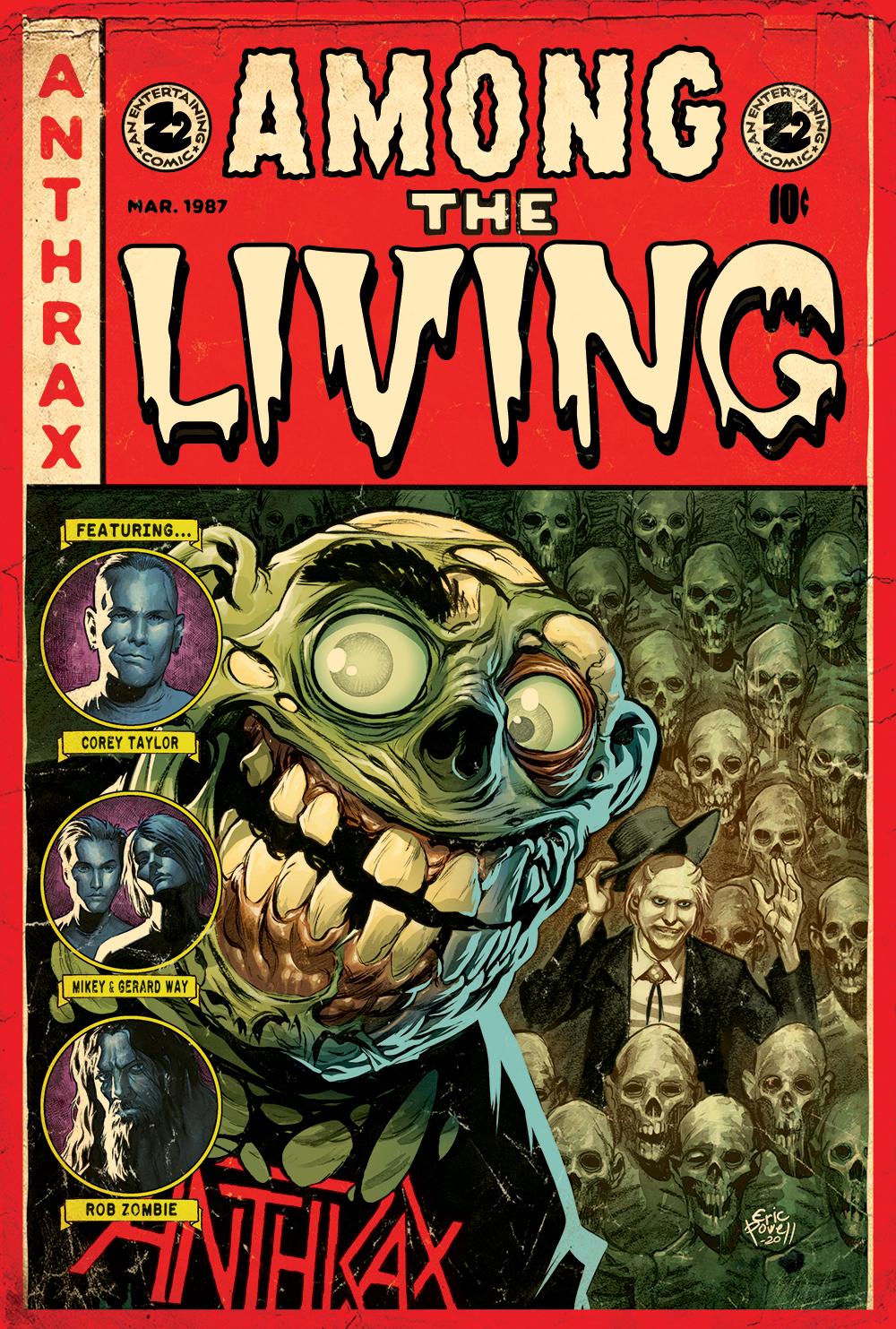 Vorderes Coverbild Anthrax - Among the Living (HC)