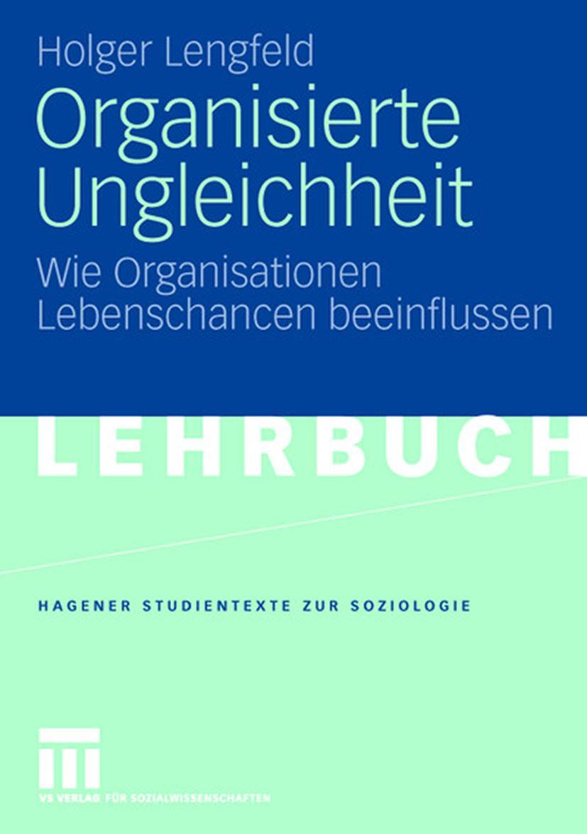 Vorderes Coverbild Organisierte Ungleichheit
