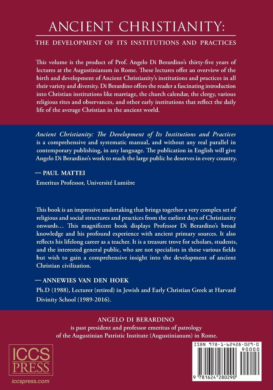 Rückseitencover Ancient Christianity