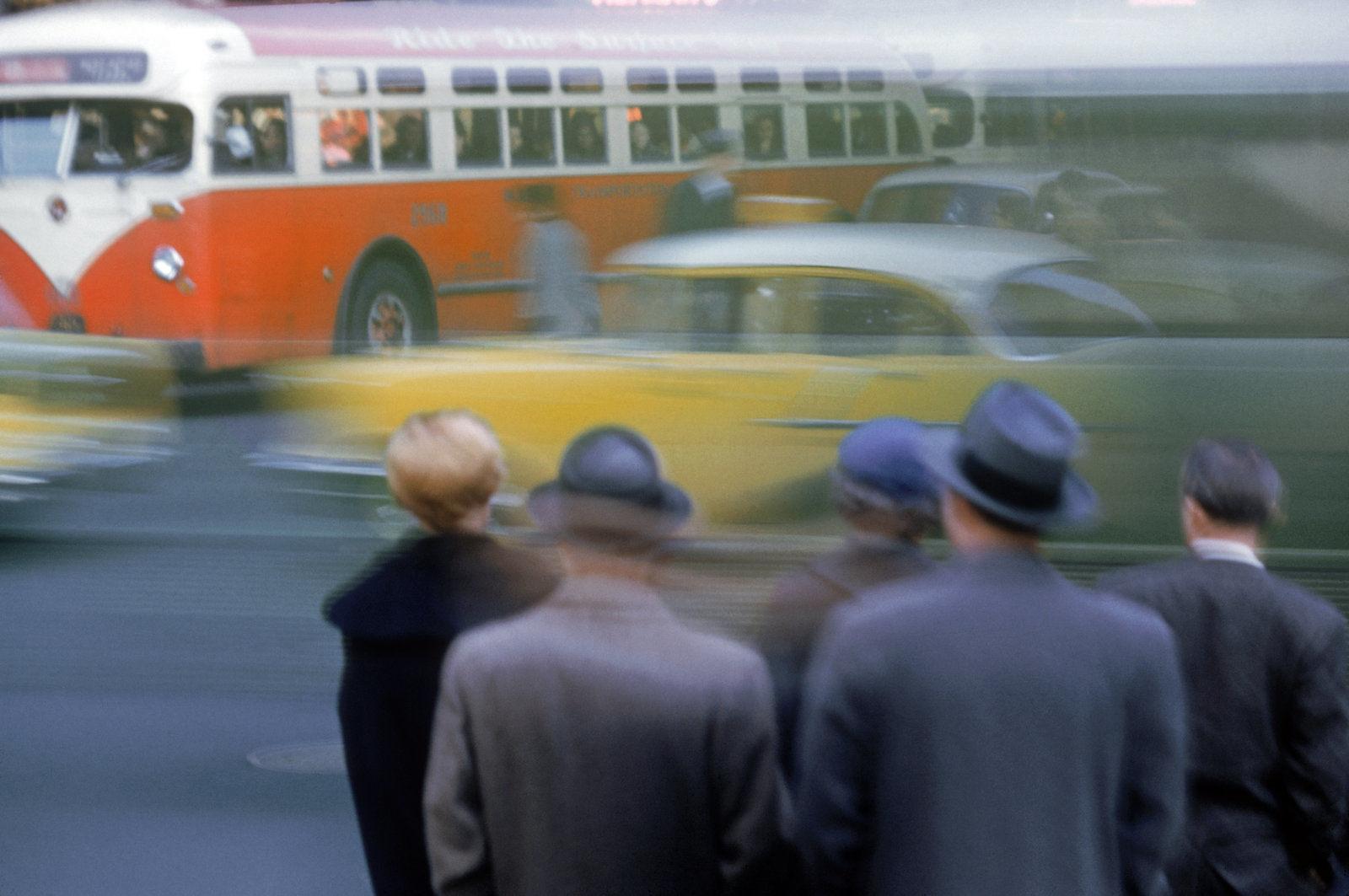 Beispielinhalt (Bild) Ernst Haas: New York in Color, 1952-1962