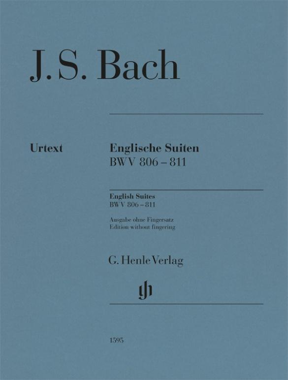 Vorderes Coverbild Johann Sebastian Bach - Englische Suiten BWV 806-811