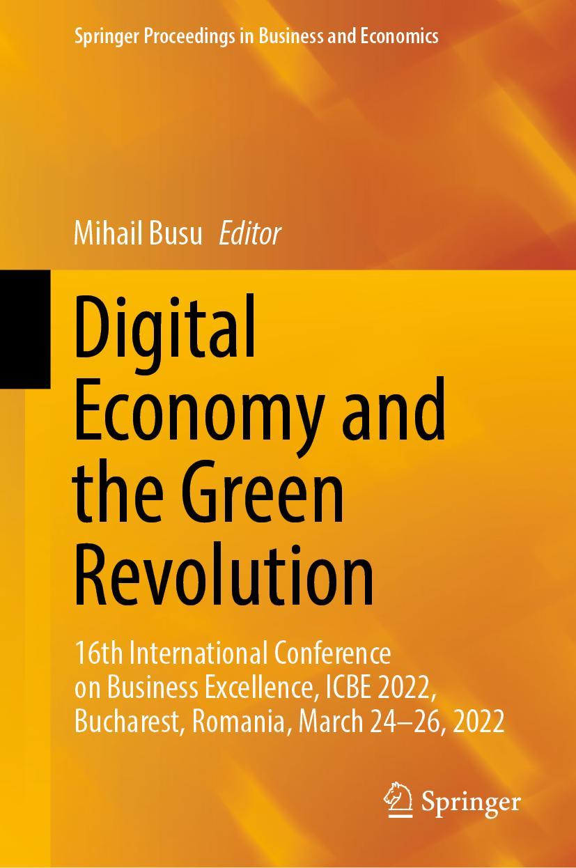 Vorderes Coverbild Digital Economy and the Green Revolution