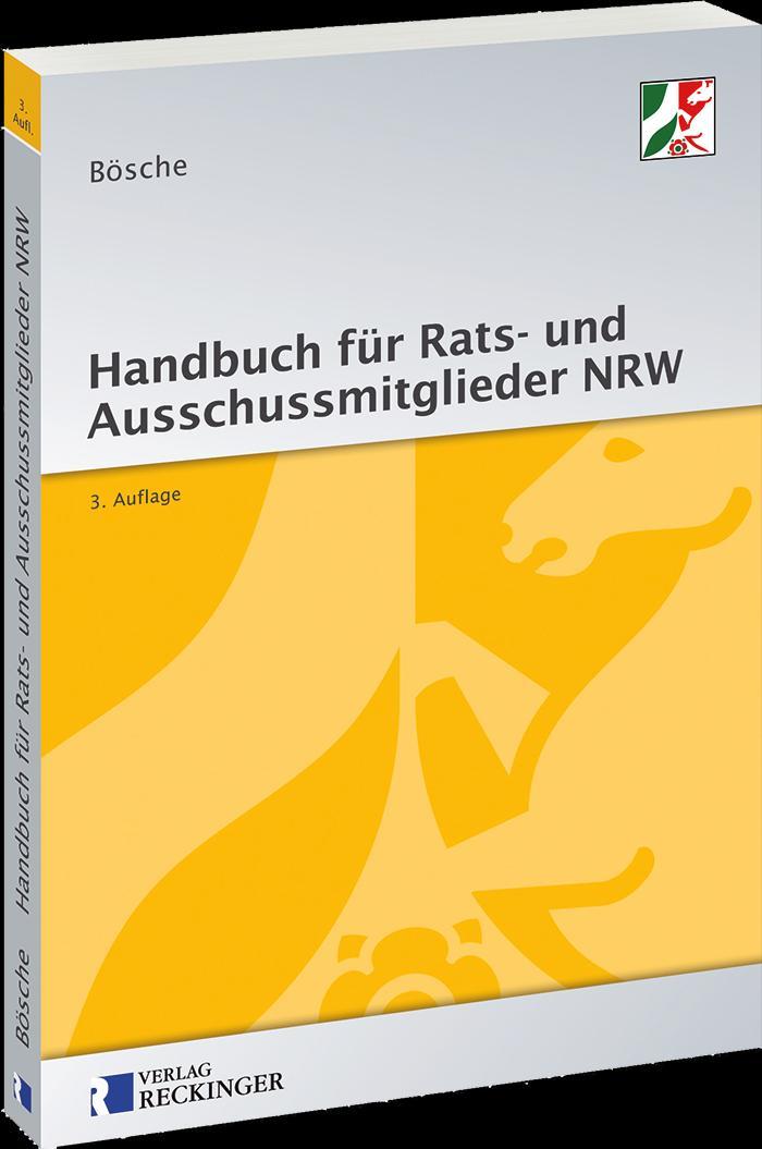 Vorderes Coverbild Handbuch für Rats- und Ausschussmitglieder in Nordrhein-Westfalen